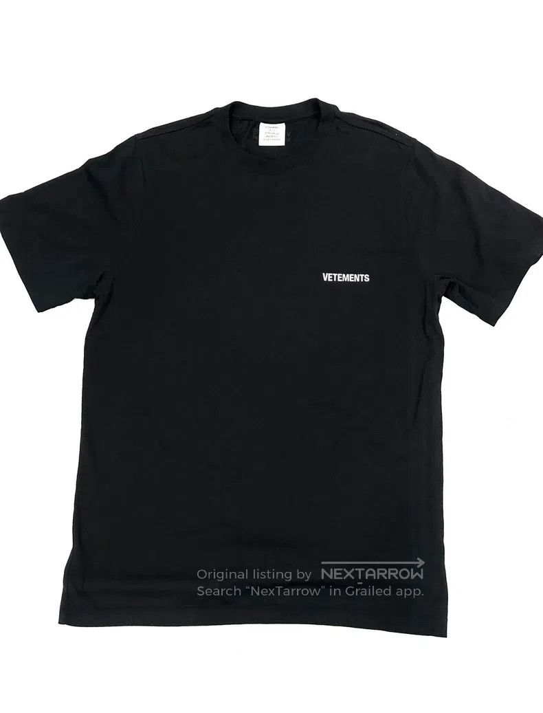 Vetements Vetements Lettering Short Sleeve Size US L / EU 52-54 / 3 - 1 Thumbnail