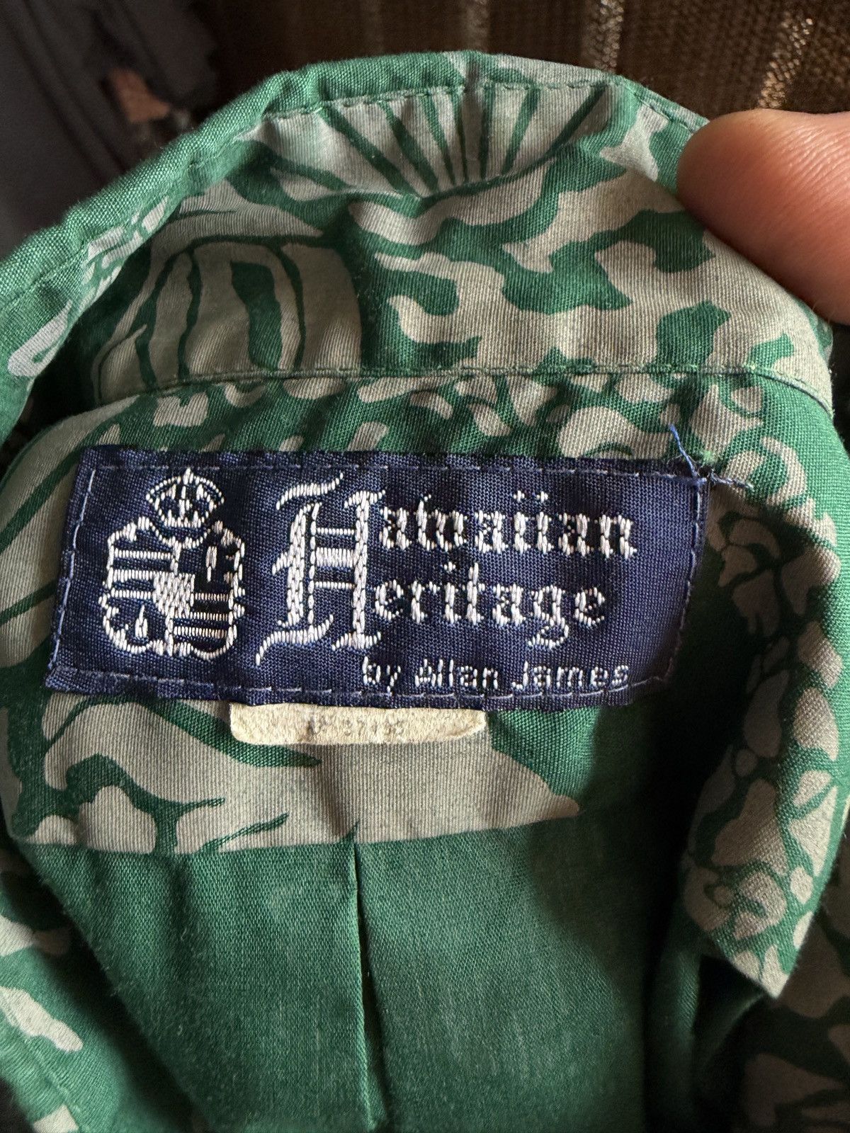Other Hawaiian Heritage Allen James Aloha Shirt Men's XL Size US XL / EU 56 / 4 - 4 Thumbnail