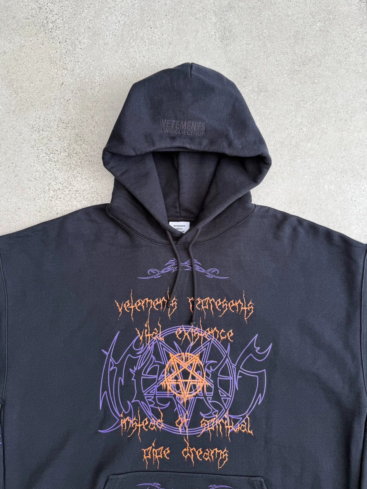 Vetements Vetements vital existence Goth Pentagram Hoodie S Size US S / EU 44-46 / 1 - 2 Thumbnail