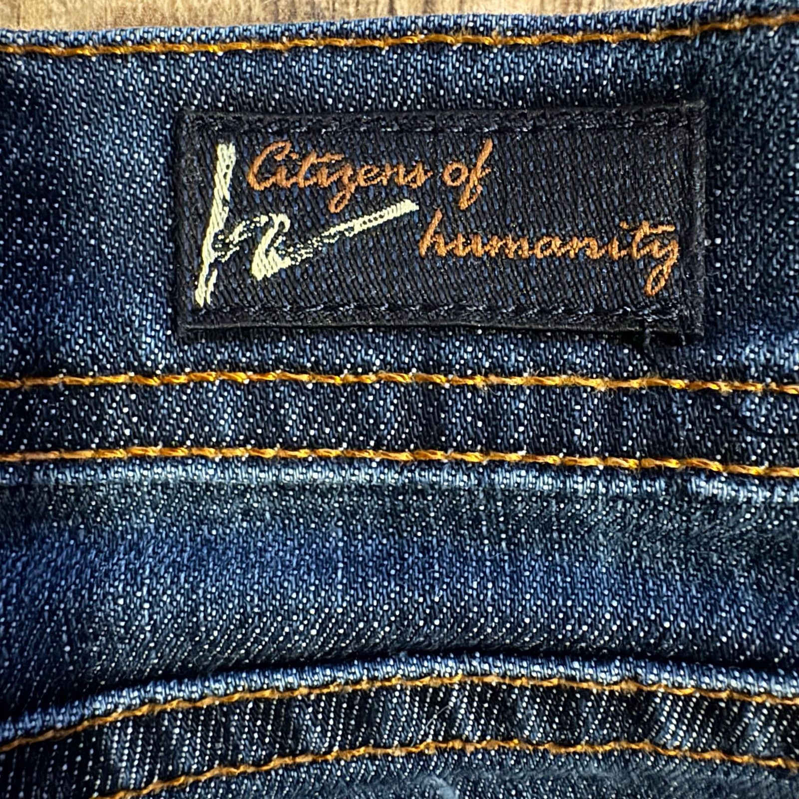 Citizens Of Humanity Citizens of Humanity Ava Low Waist Stretch Straight Leg 28" Size 28" / US 6 / IT 42 - 4 Thumbnail