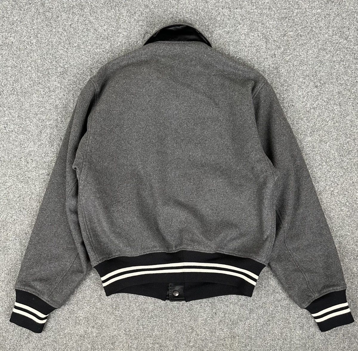 Jil Sander Jil Sander by Raf Simons Cashmere/Satin Reversible Varsity Size US S / EU 44-46 / 1 - 10 Thumbnail