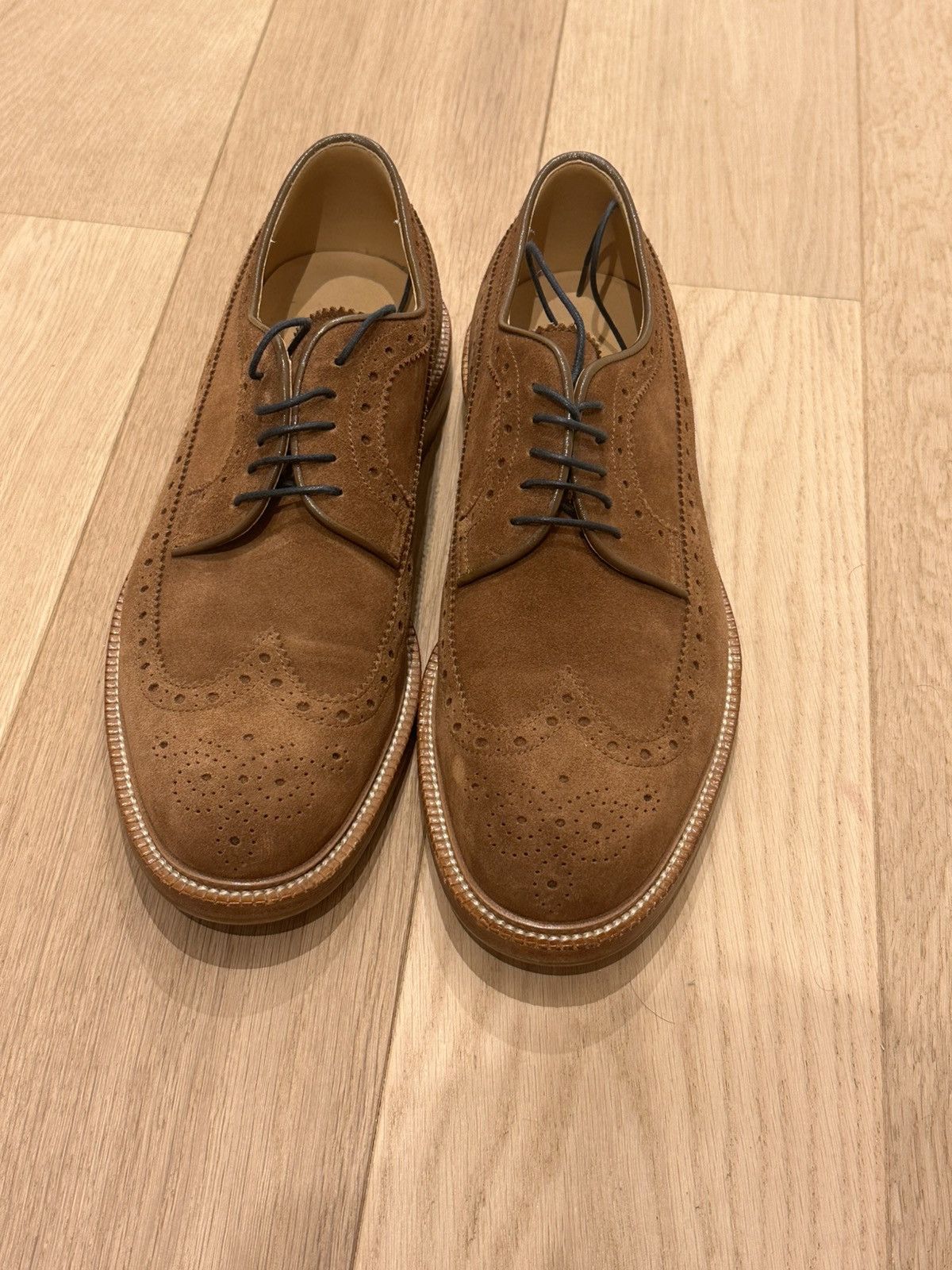 Brunello Cucinelli Brunello Cuccinelli Brogue longwing shoes Size US 10 / EU 43 - 1 Thumbnail