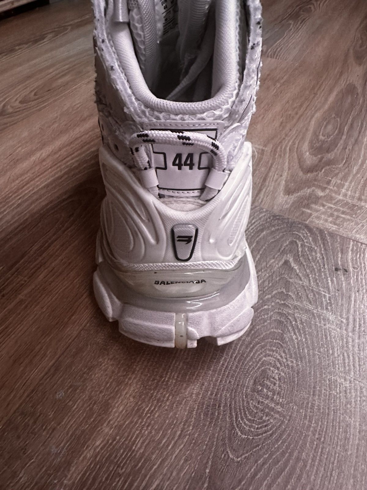 Balenciaga Balenciaga Runner Hightop Monocolor white Size US 10 / EU 43 - 5 Thumbnail