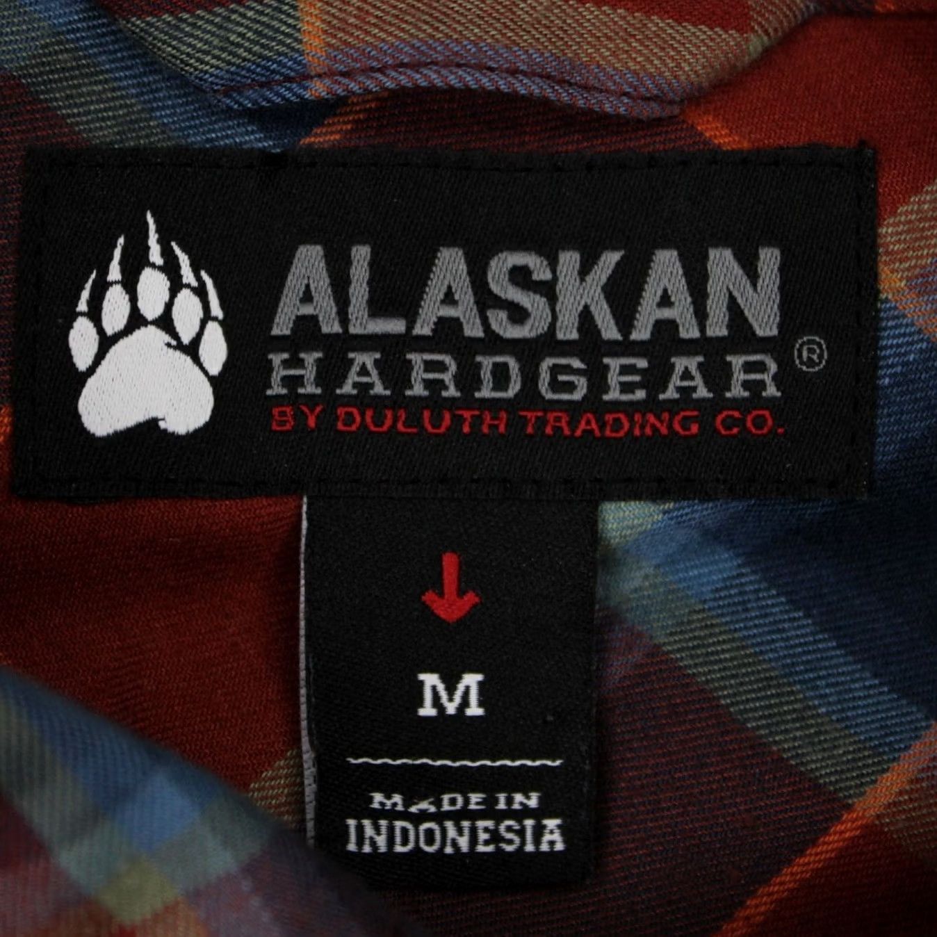 Vintage Alaskan Hardgear Shirt Men Medium Red/Blue Plaid Duluth Midnight Sun Long Sleeve Size US M / EU 48-50 / 2 - 6 Thumbnail