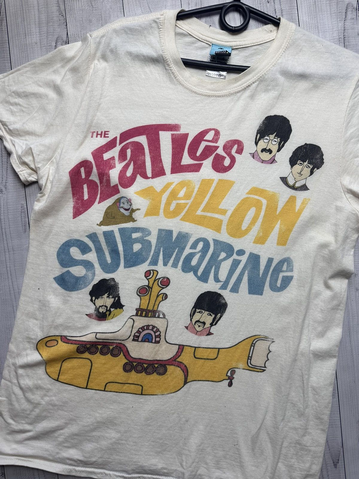 Band Tees × Vintage Vintage rock tee The Beatles size M Yellow Submarine Size US M / EU 48-50 / 2 - 2 Thumbnail