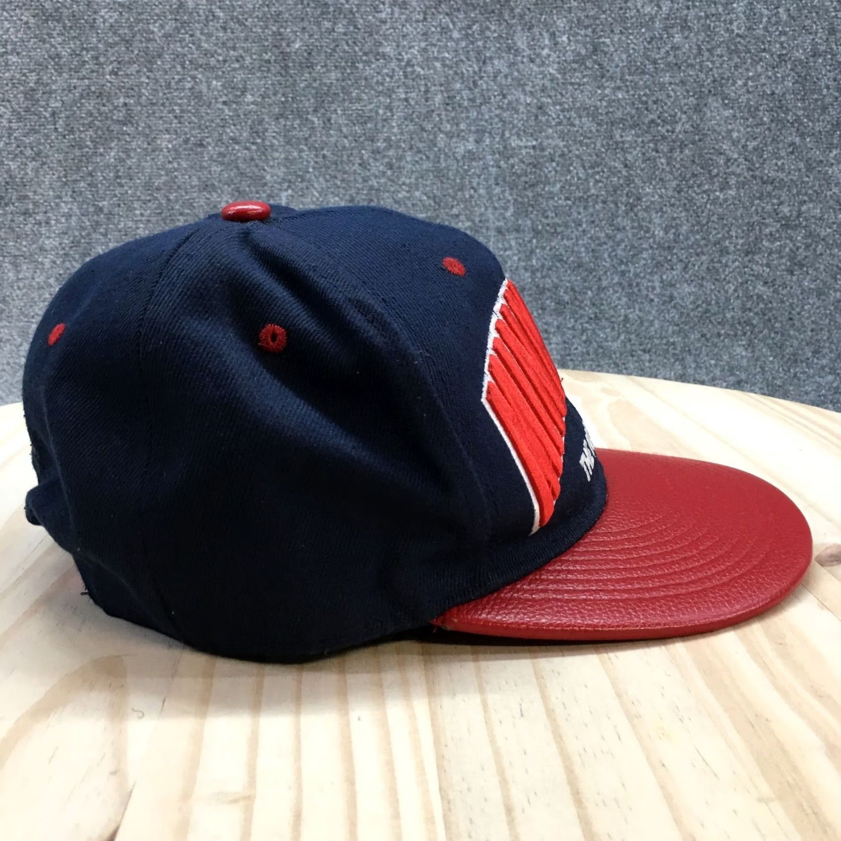 Vintage Malaki Minnesota The North Star Snapback Cap Hat Mens One Size Blue Star Theme Adjustable Cap Size ONE SIZE - 5 Thumbnail