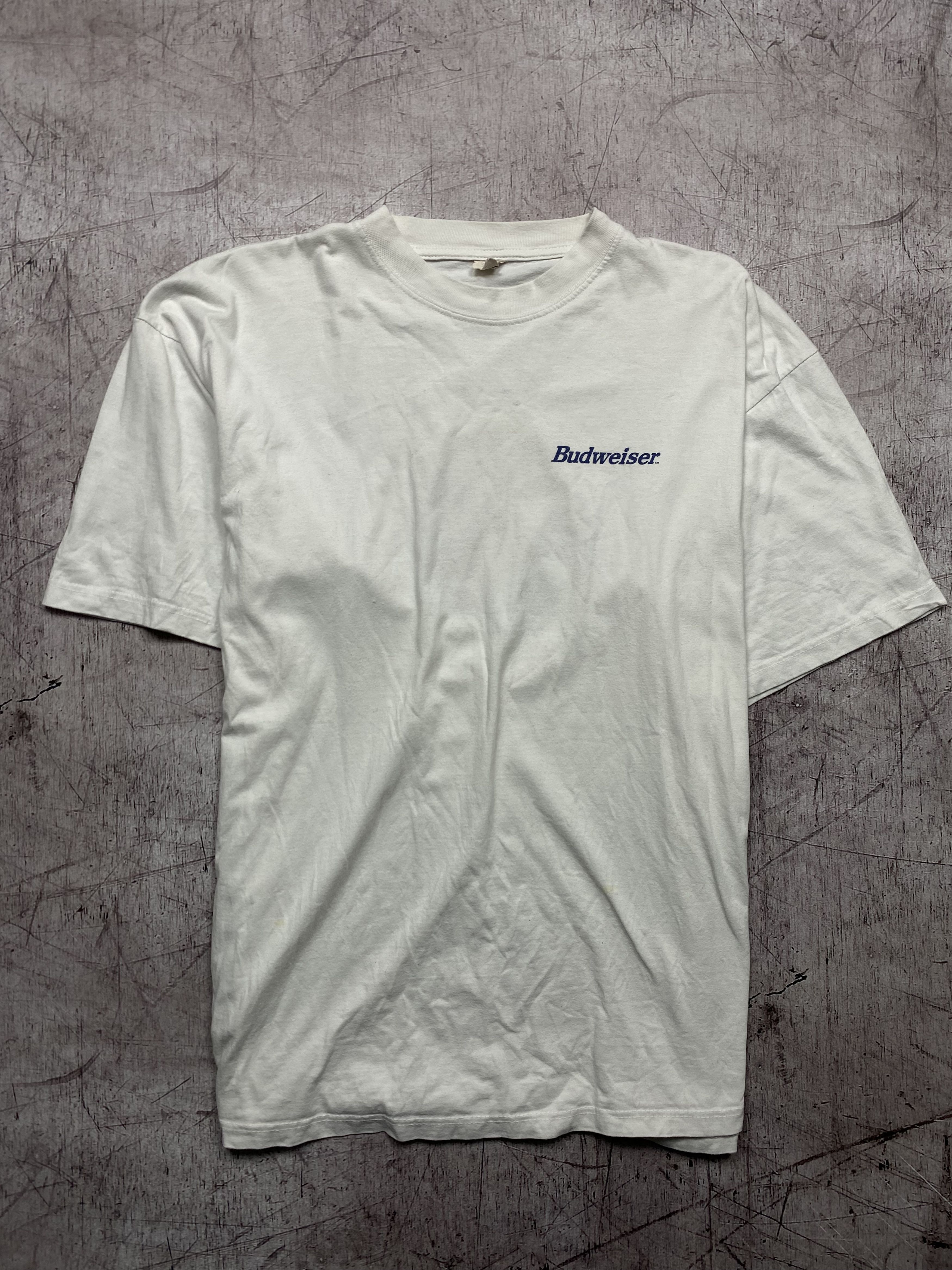 Budweiser × Vintage Budweiser Vintage Bud World t-shirt tee Size US XL / EU 56 / 4 - 3 Thumbnail