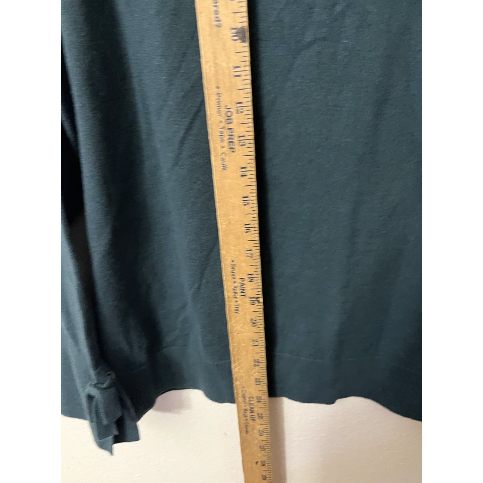 Talbots VINTAGE Talbots Women's Pullover Sweater Long Sleeve XL Teal Cotton Blend Knit Casual Size XL / US 12-14 / IT 48-50 - 4 Thumbnail