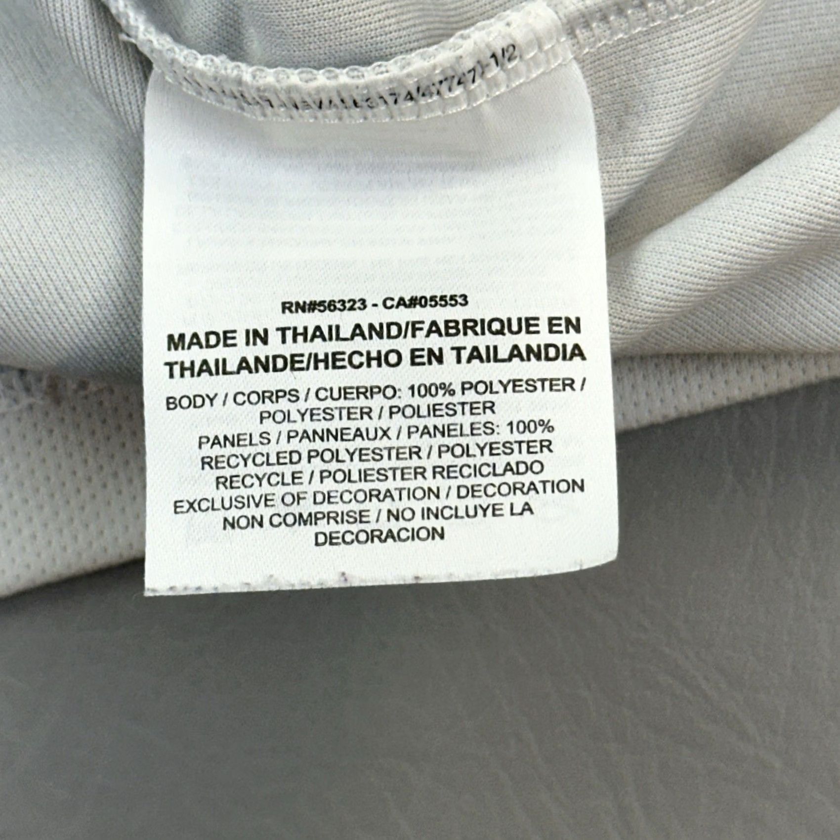 Nike Nike Golf Shirt Mens Large Gray Pink Breathe Colorblock Polo DriFit Standard Fit Size US L / EU 52-54 / 3 - 6 Thumbnail