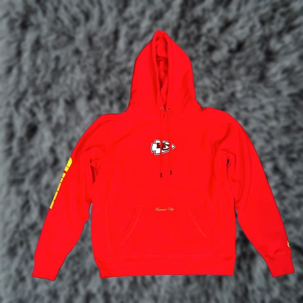Vintage VINTAGE Kansas City Chiefs Greyson NFL Pullover Hoodie Men's Medium Red Code: MS9285 Size US M / EU 48-50 / 2 - 1 Thumbnail