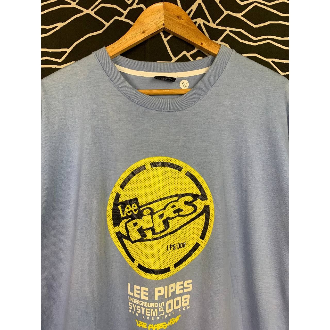Lee Vtg LEE PIPES Skateboarding Underground System Tee Size US L / EU 52-54 / 3 - 3 Thumbnail