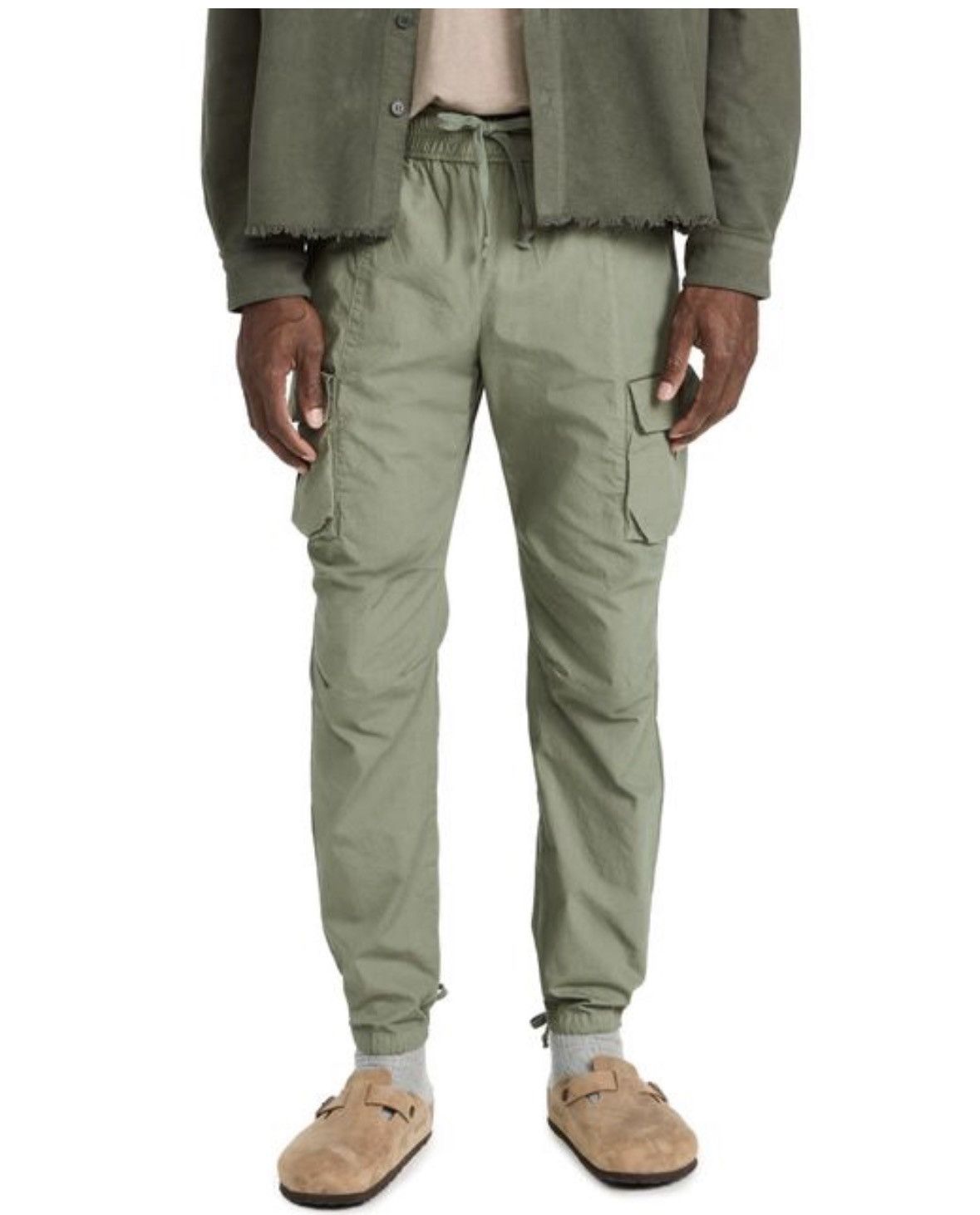 Size 0 John Elliott Men's Green Back Sateen Cargo Pants