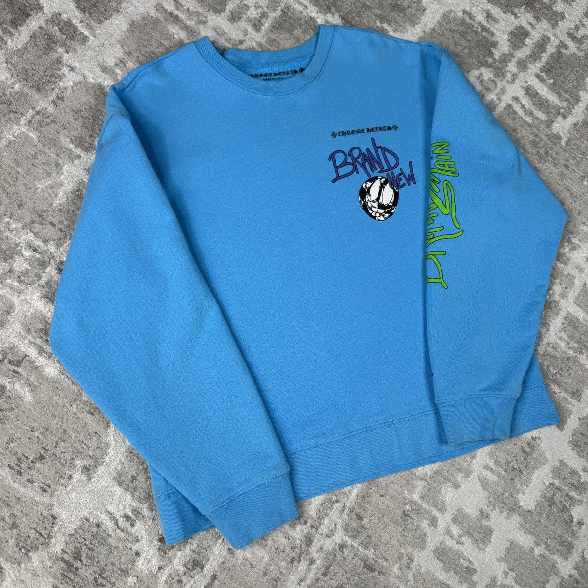 Chrome Hearts Matty boy brain pullover crewneck sweatshirt Size US XL / EU 56 / 4 - 8 Thumbnail