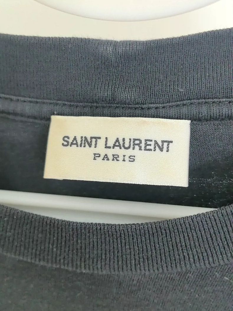 Saint Laurent Paris Saint laurent paris Blood Teeth Short Sleeve 2506-Nextarrow Size US XS / EU 42 / 0 - 4 Thumbnail