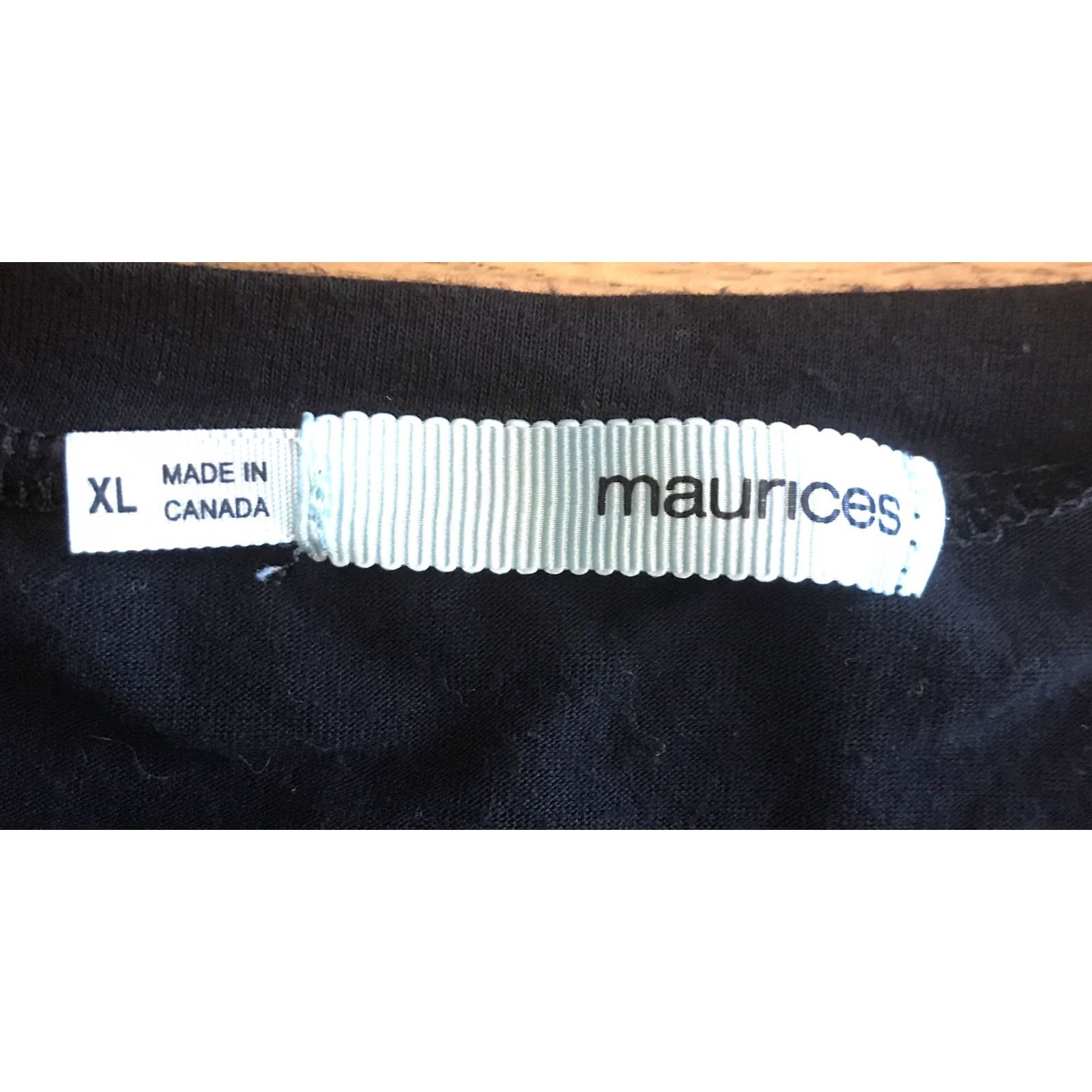 Vintage Maurices Dress Womens XL Black tank knit stretch comfort w/pocket Sz 921 Size XL / US 12-14 / IT 48-50 - 3 Thumbnail