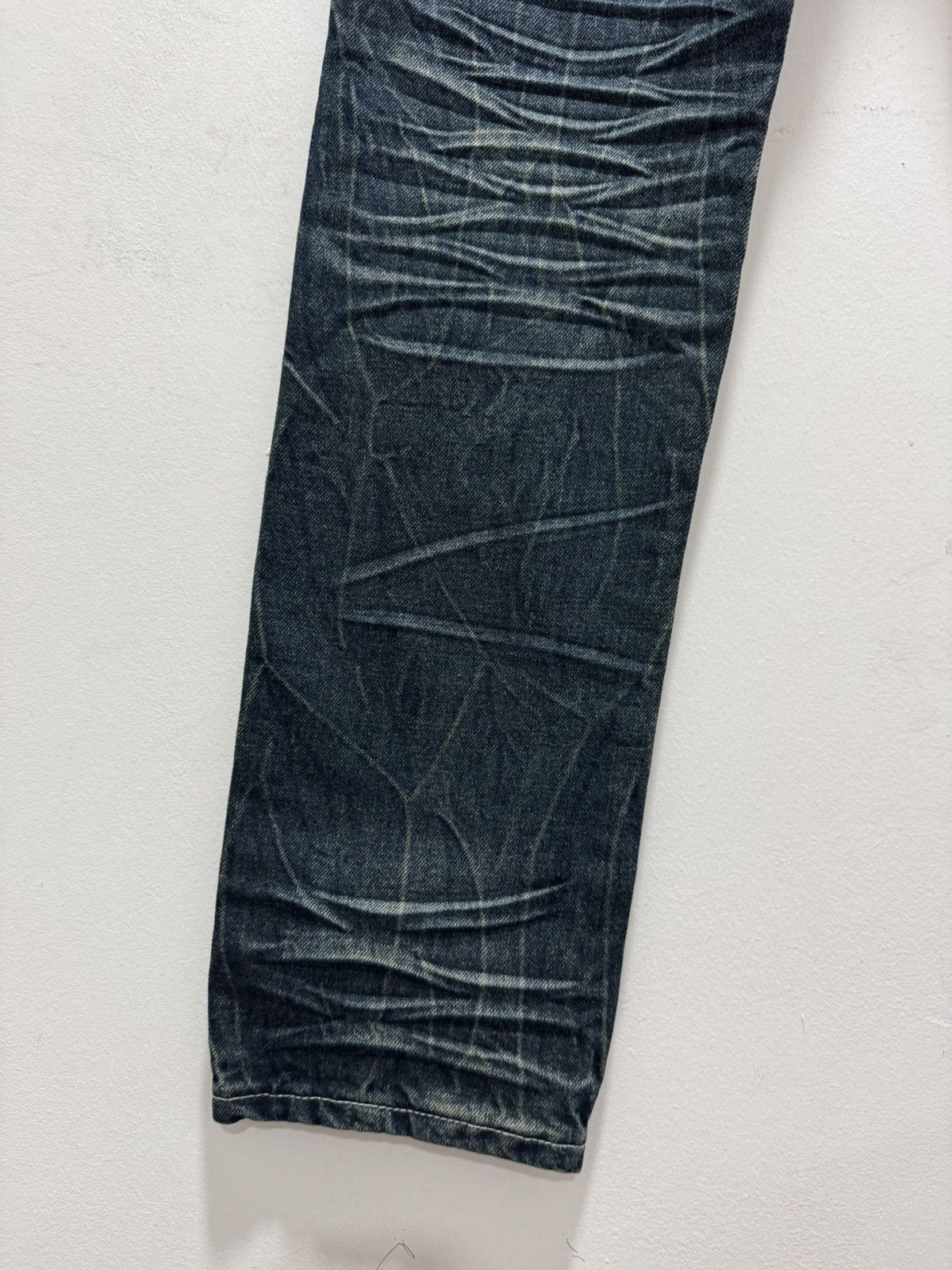Vintage VINTAGE ARCADE CARGO STYLE RARE DISTRESSED DENIM JEANS Size US 29 - 11 Thumbnail