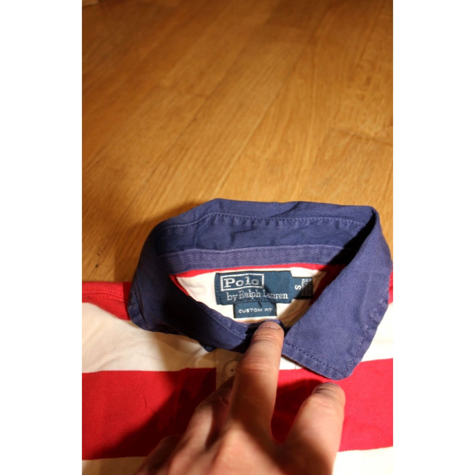 Polo Ralph Lauren VINTAGE Polo Ralph Lauren long sleeve Rugby shirt jersey S Men Red/White Rugby Shirt Mens S Size US S / EU 44-46 / 1 - 3 Thumbnail