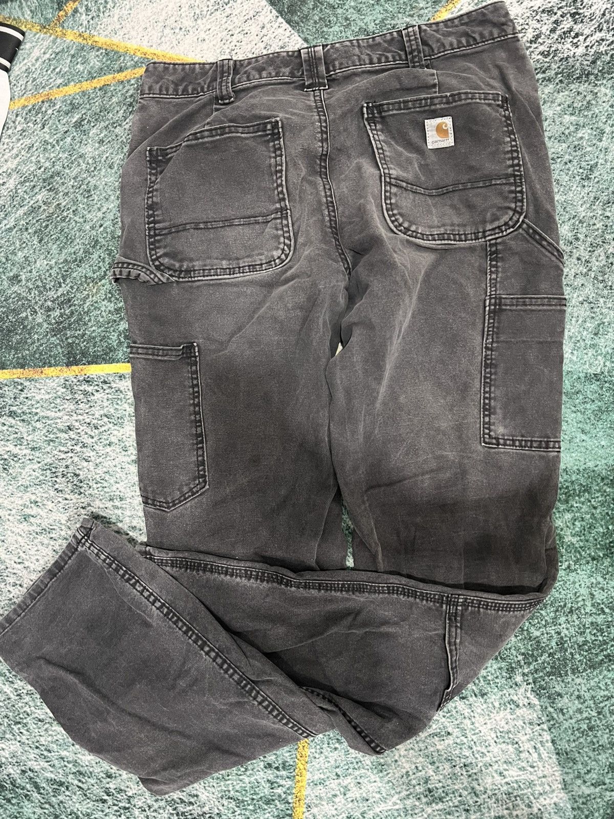 Carhartt Vintage Carhatt double knee slim fit Size US 31 - 5 Thumbnail