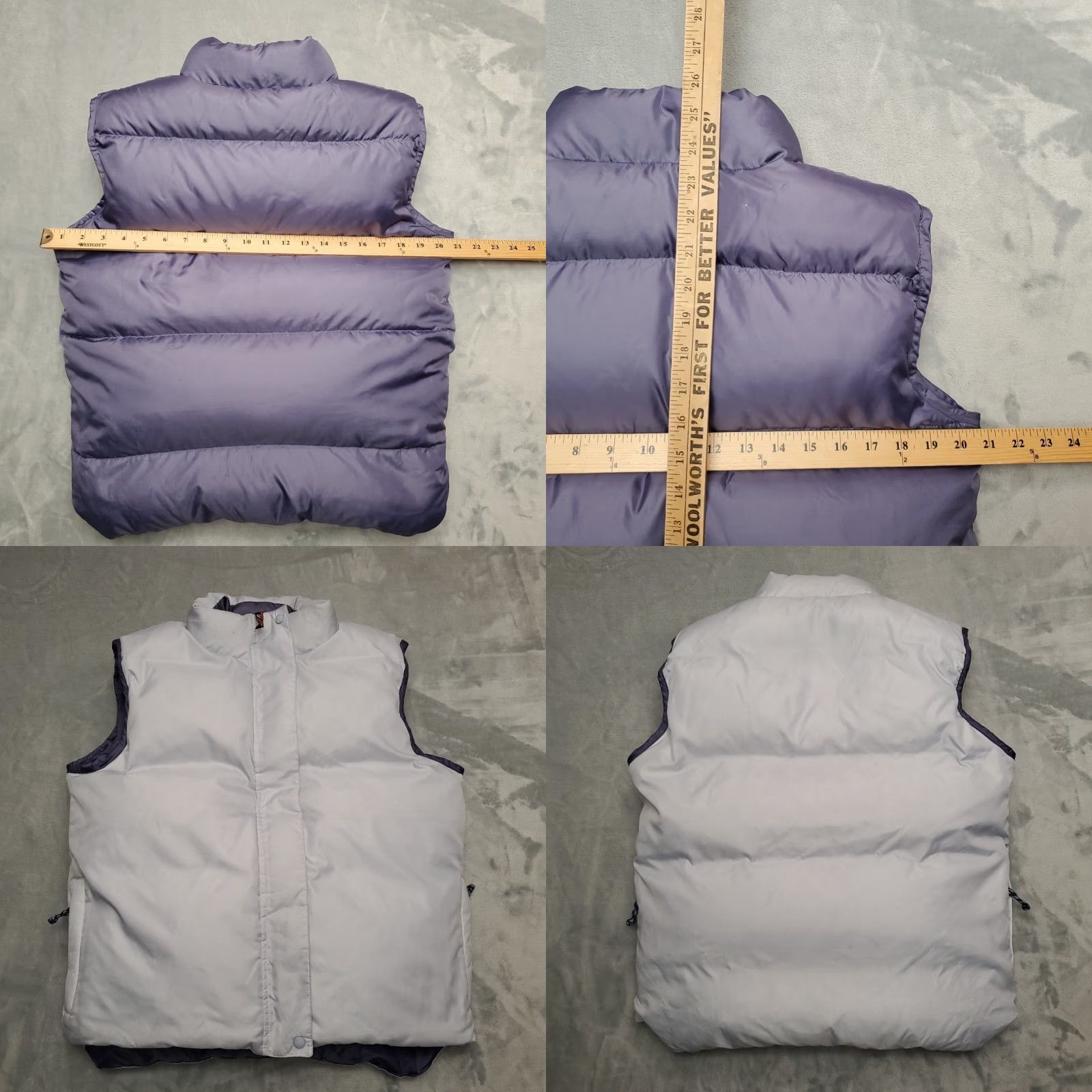 Vintage VINTAGE LL BEAN Down Vest Womens Small Purple Puffer Reversible Outdoors Vest Purple Puffer Womens Small LL BEAN Vintage Down Vest Size S / US 4 / IT 40 - 8 Thumbnail