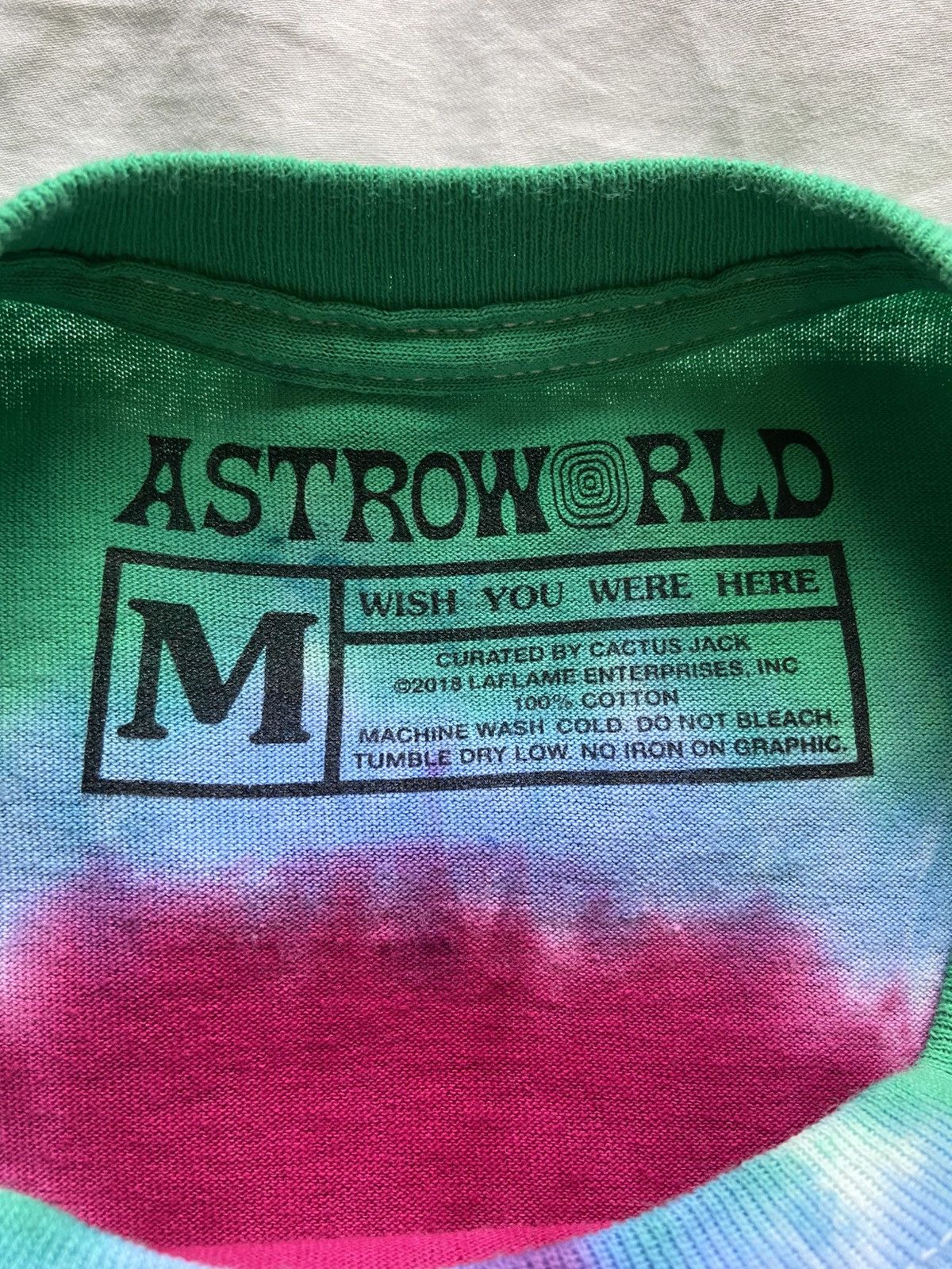 Travis Scott Travis Scott Astroworld Smiley tee Size US M / EU 48-50 / 2 - 5 Thumbnail