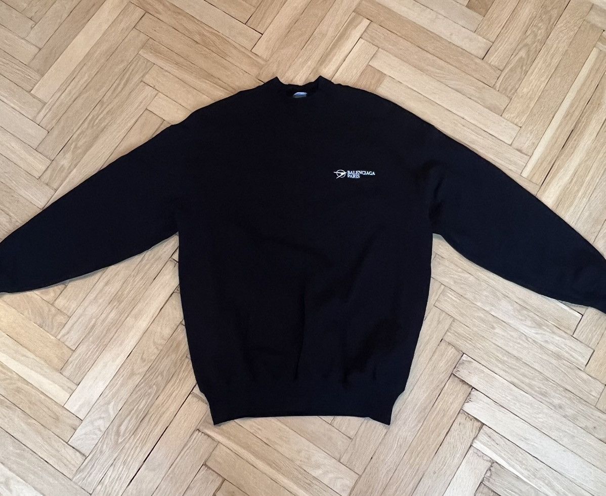 Balenciaga Balenciaga sweatshirt Airline logo Size US L / EU 52-54 / 3 - 1 Thumbnail