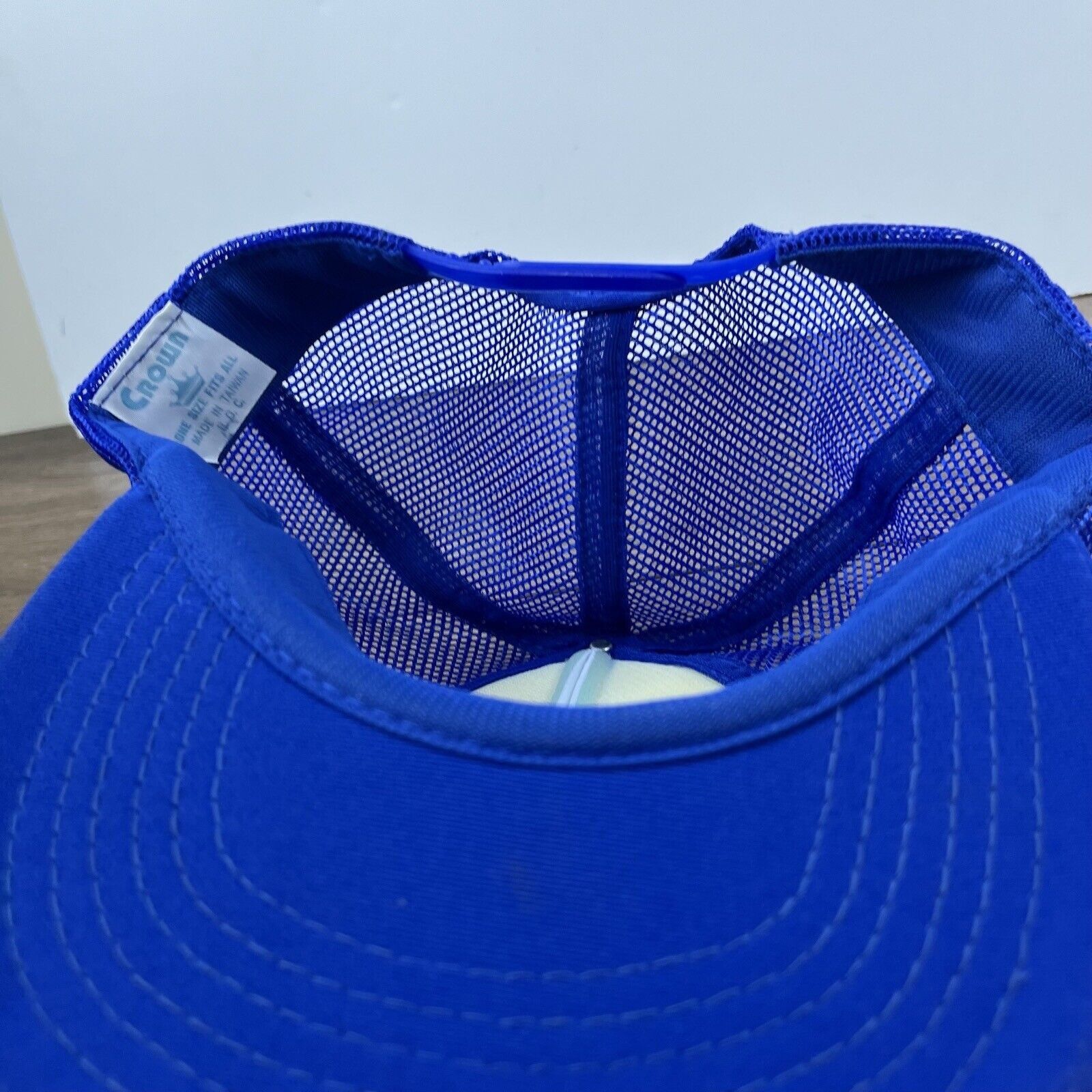 Other RL Biby Construction Hat Fulton Missouri Blue Adjustable Hat Size ONE SIZE - 12 Thumbnail
