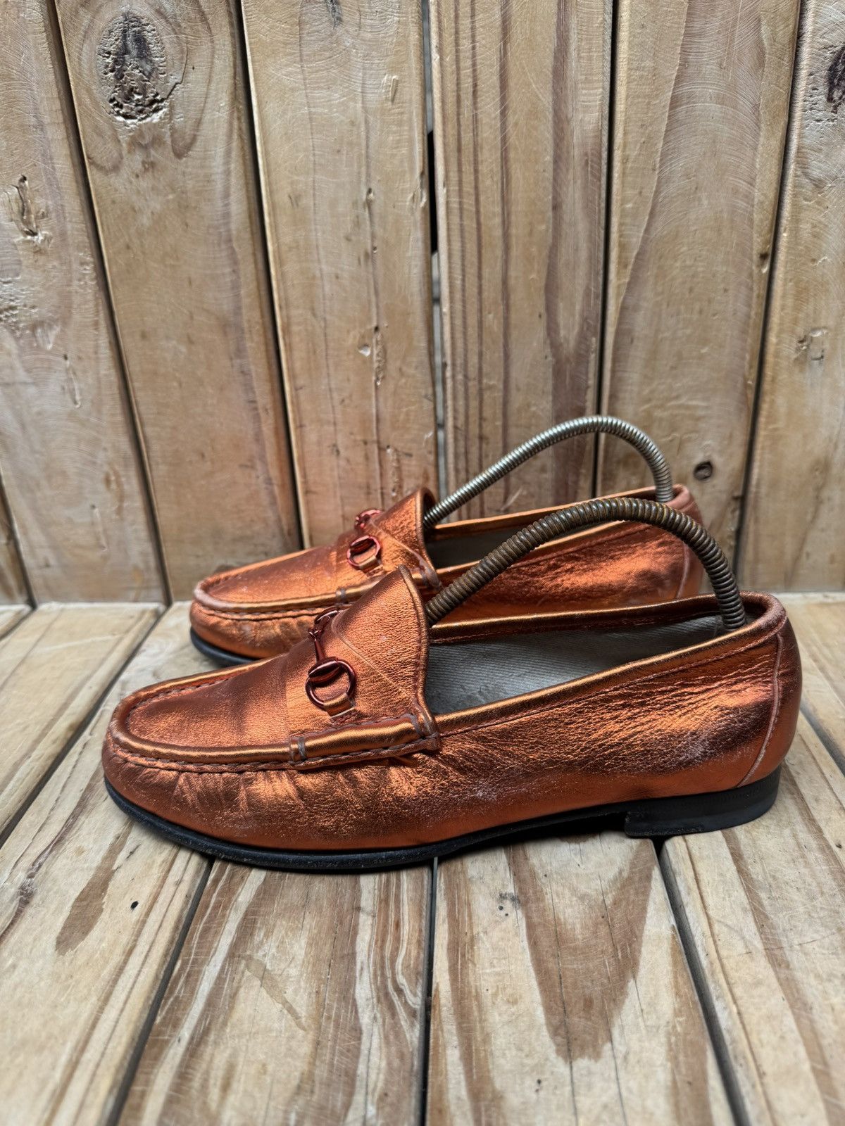 Gucci Gucci 1953 Orange women’s leather flats sz EUR 35.5 USA 5.5 Size US 5.5 / IT 35.5 - 13 Thumbnail