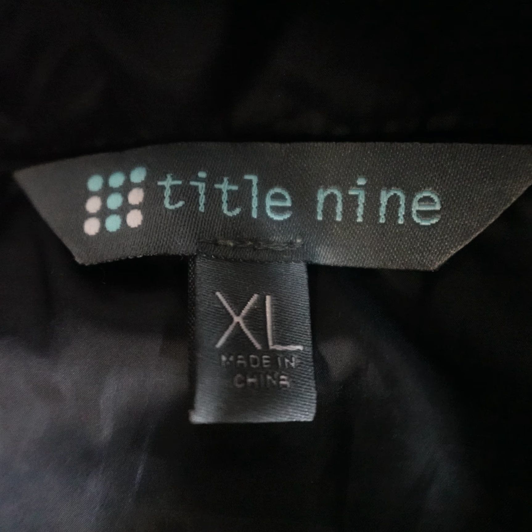 Vintage Title Nine Womens Jacket XL Quilted Wool Blend Size XL / US 12-14 / IT 48-50 - 2 Thumbnail