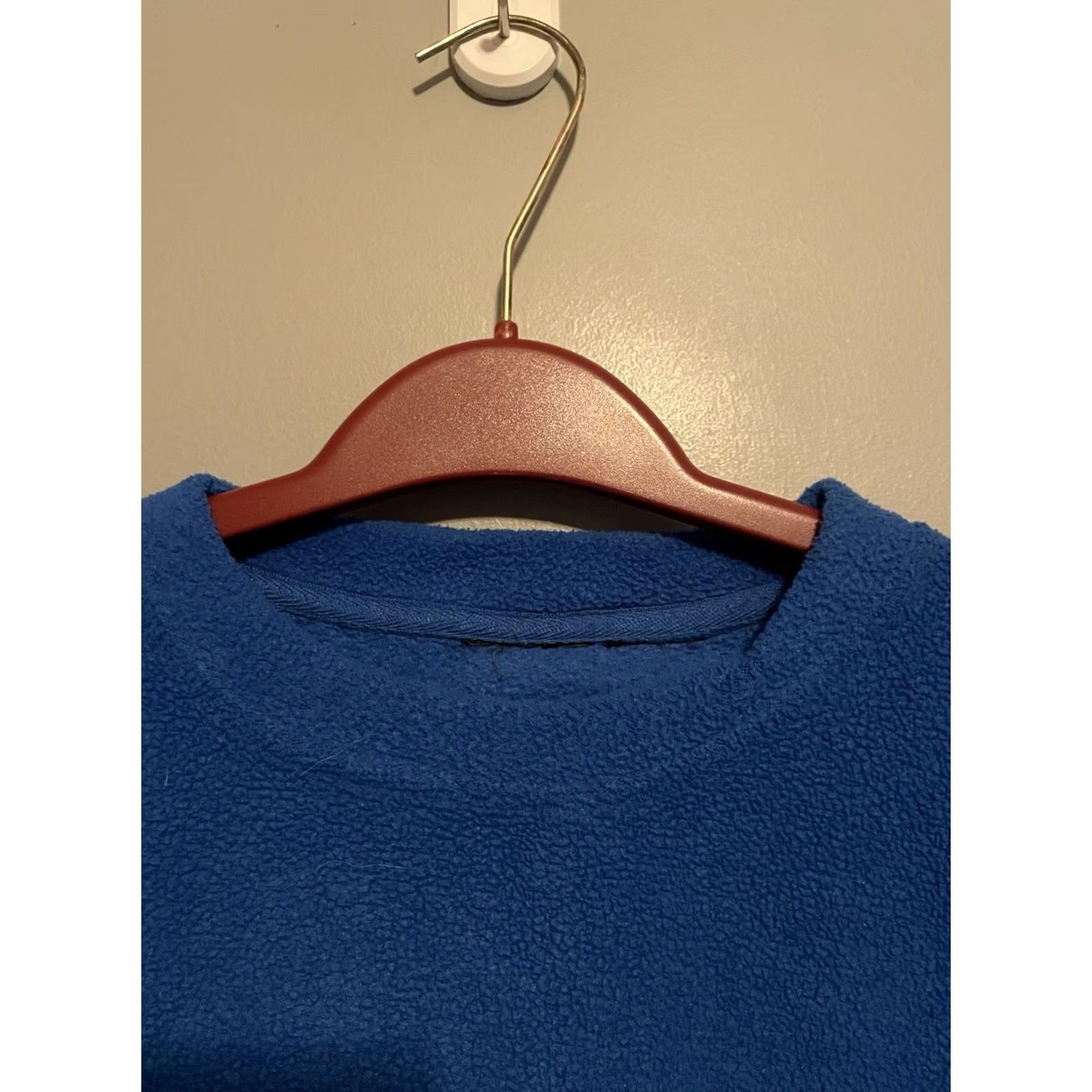 Starter VINTAGE Starter Sweatshirt University Blue Embroidered Pullover Fleece Pit to Pit 23” Length 28” M Mens Size US M / EU 48-50 / 2 - 3 Thumbnail