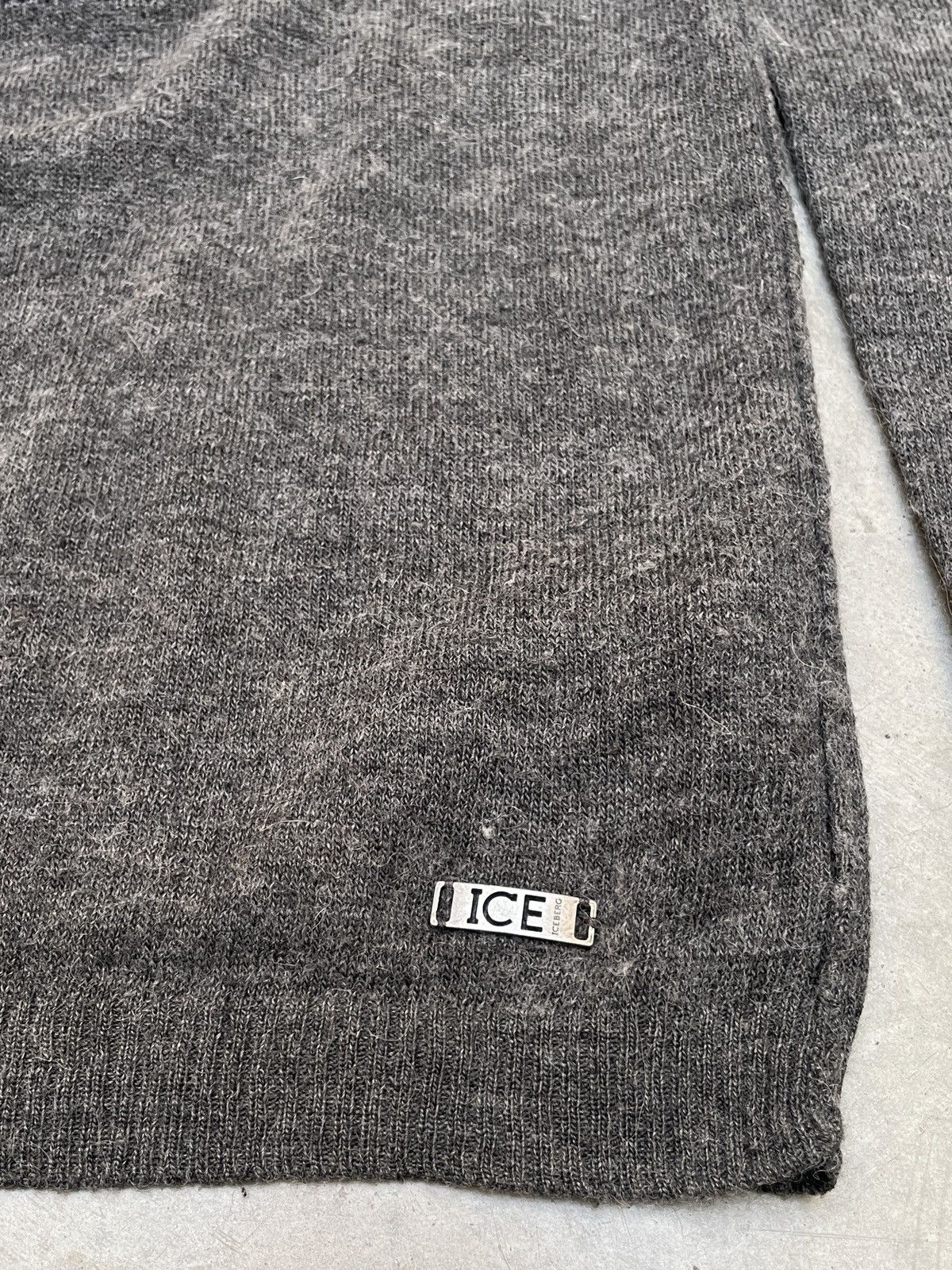 Iceberg Iceberg Mickey Mouse Alpaca Wool Knit Sweater Size S / US 4 / IT 40 - 12 Thumbnail