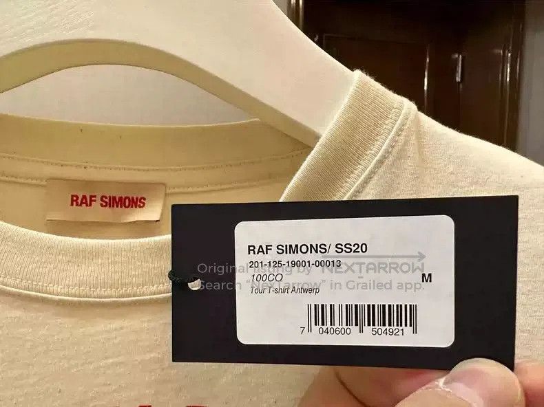 Raf Simons Raf Simons Short - sleeved t - shirt. Size US M / EU 48-50 / 2 - 5 Thumbnail
