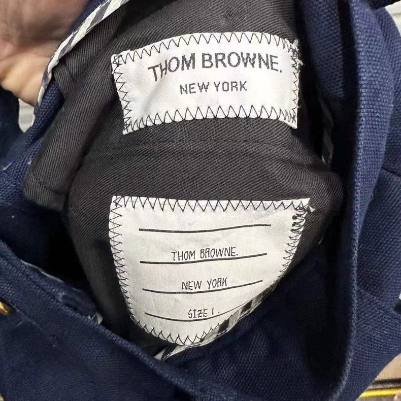 Thom Browne Thom Browne size1 Black and blue jeans Size US 26 / EU 42 - 4 Thumbnail