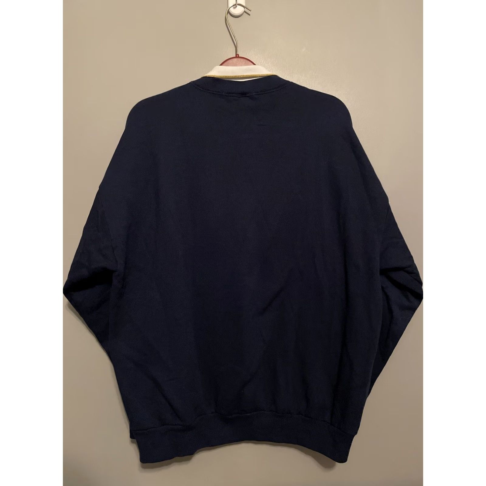 Jerzees VINTAGE Alaska 90s Sweatshirt Logo Blue Collared 2XL Embroidered Mens Sweatshirt Size US XXL / EU 58 / 5 - 6 Thumbnail