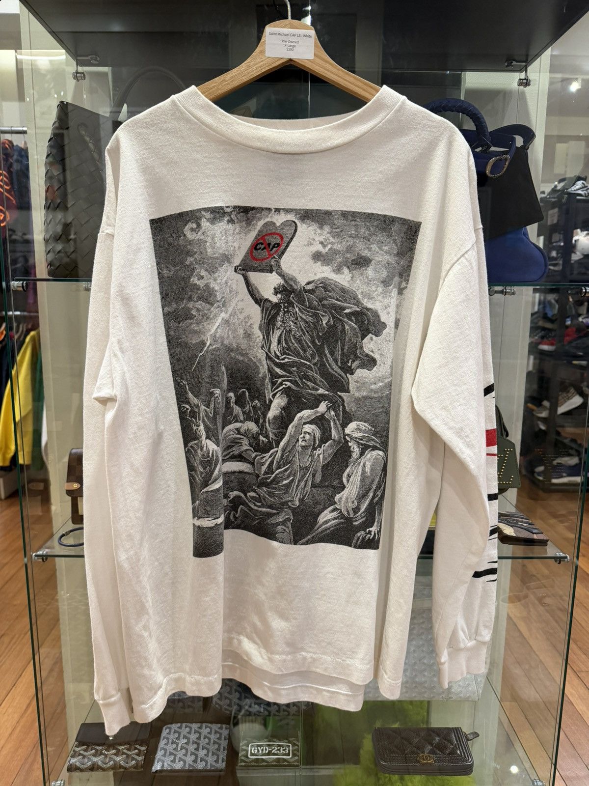 Saint Michael Saint Michael Cap Longsleeve Size US XL / EU 56 / 4 - 1 Thumbnail
