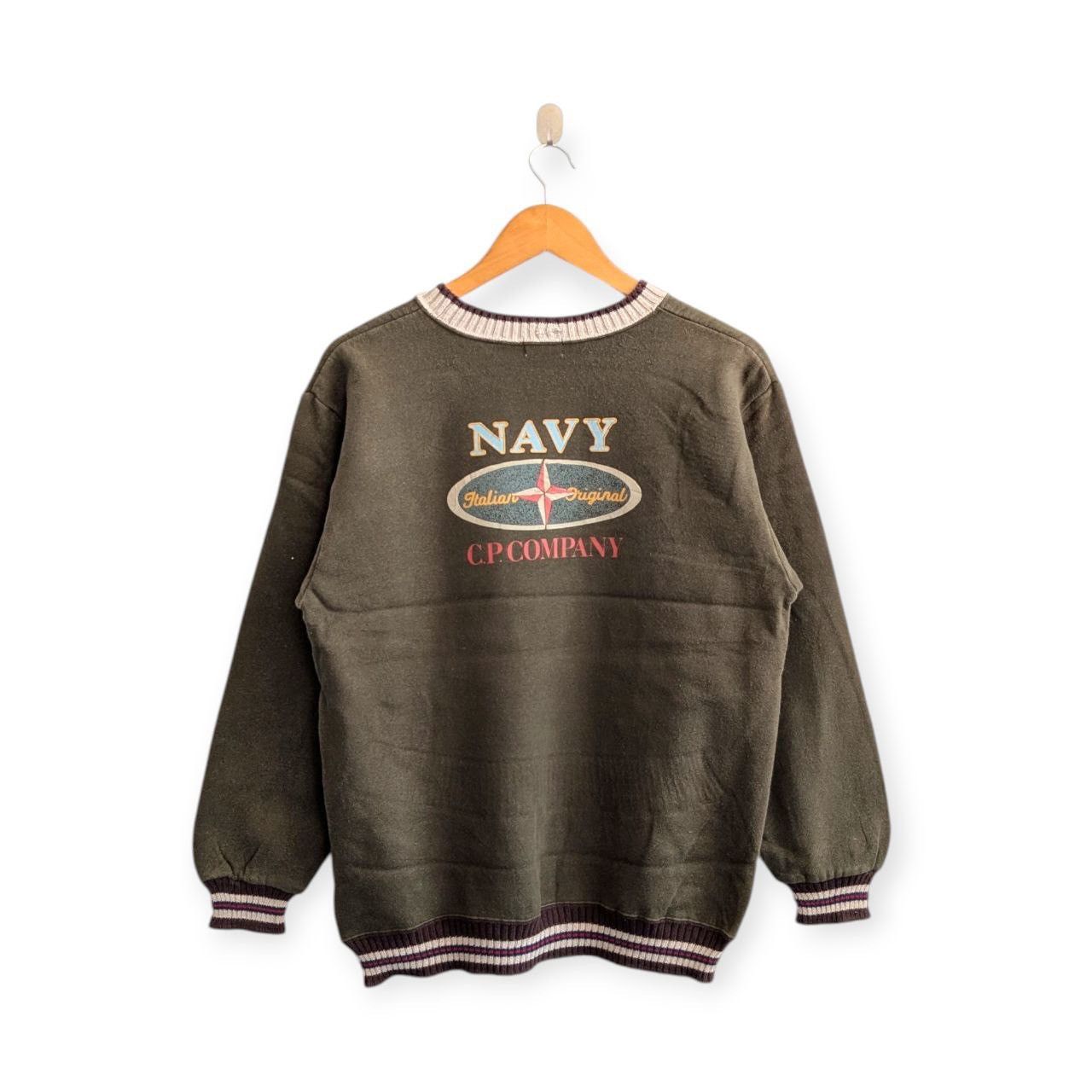 C.P. Company vintage C.P.COMPANY navy big logo sweatshirts Size US M / EU 48-50 / 2 - 1 Thumbnail