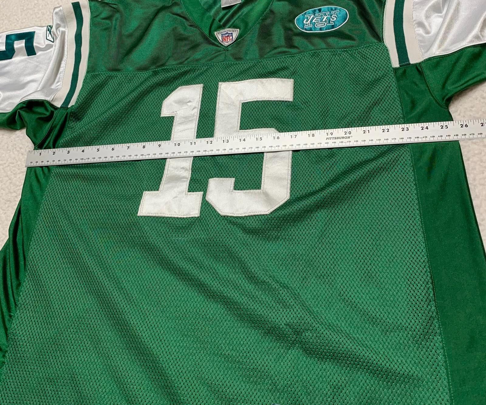 Reebok VTG Reebok NY Jets Tim Tebow #15 Jersey Sz 56 Green Size US M / EU 48-50 / 2 - 12 Thumbnail