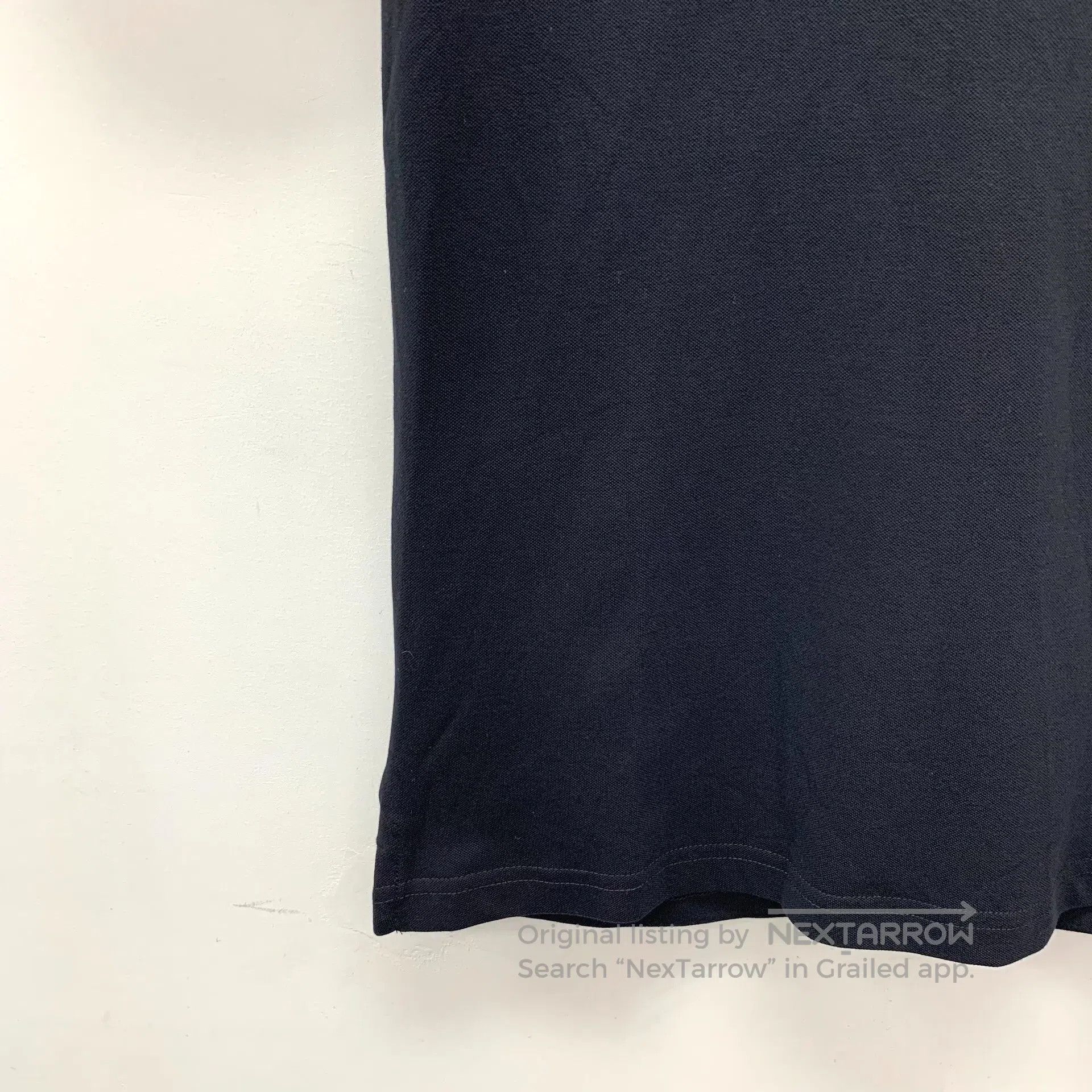 Armani Armani Black Logo Printed Cotton Collar Short Sleeve Polo Size US S / EU 44-46 / 1 - 4 Thumbnail