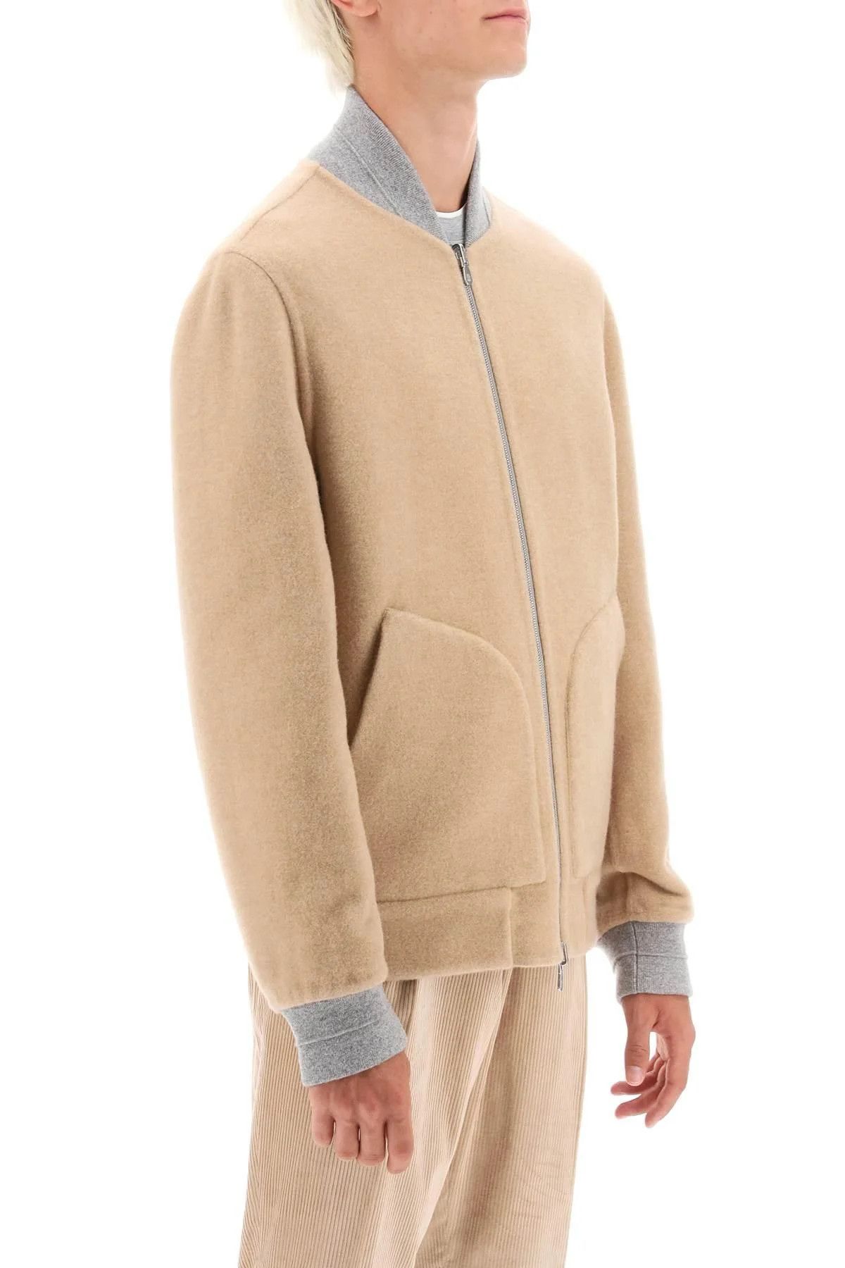 Brunello Cucinelli o1w1db10924 Cashmere Jacket in Brown Size US M / EU 48-50 / 2 - 3 Thumbnail