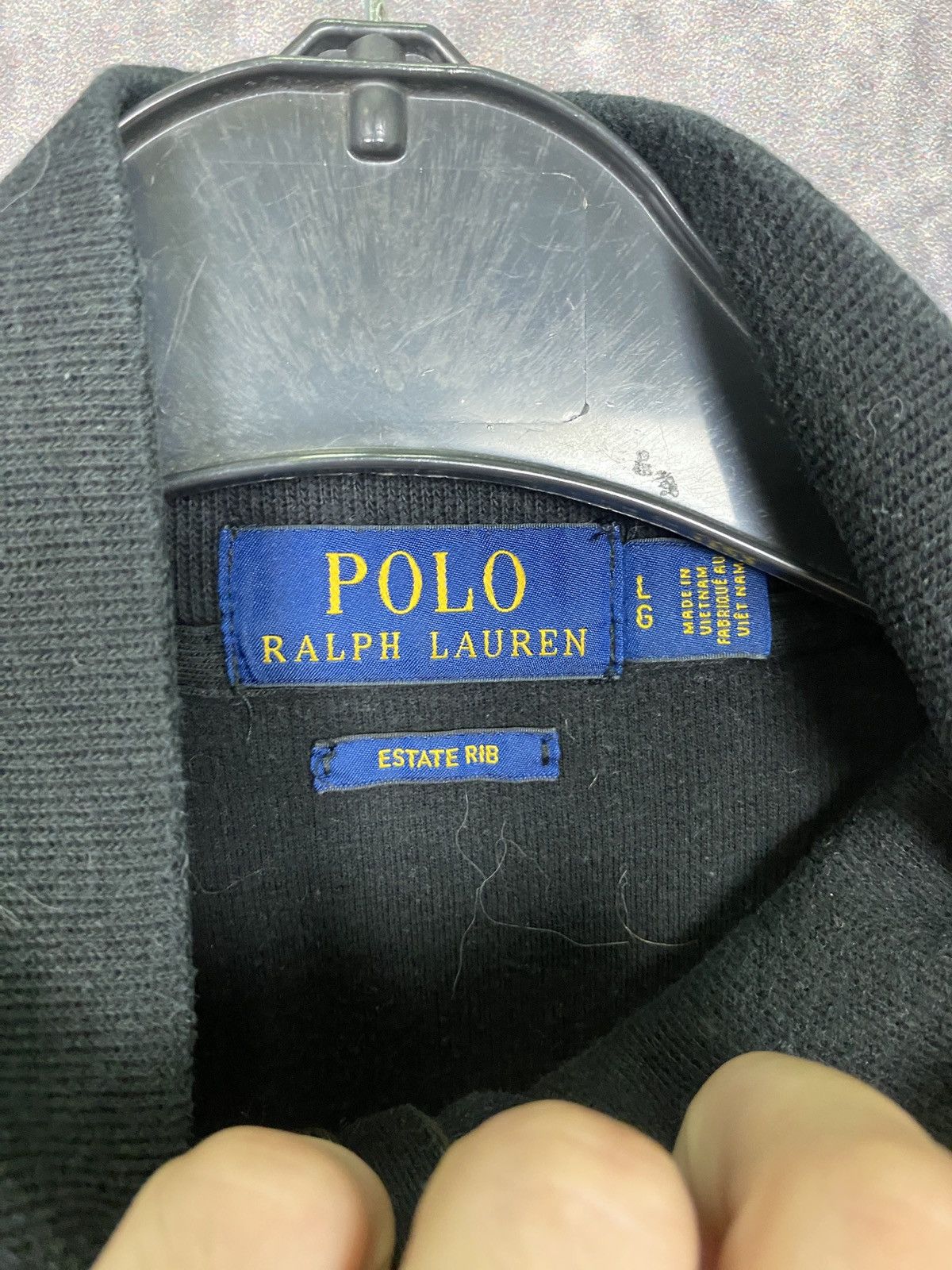 Polo Ralph Lauren × Ralph Lauren Men's Polo Ralph Lauren 1/4 Zip Pullover Size Large Size US L / EU 52-54 / 3 - 6 Thumbnail