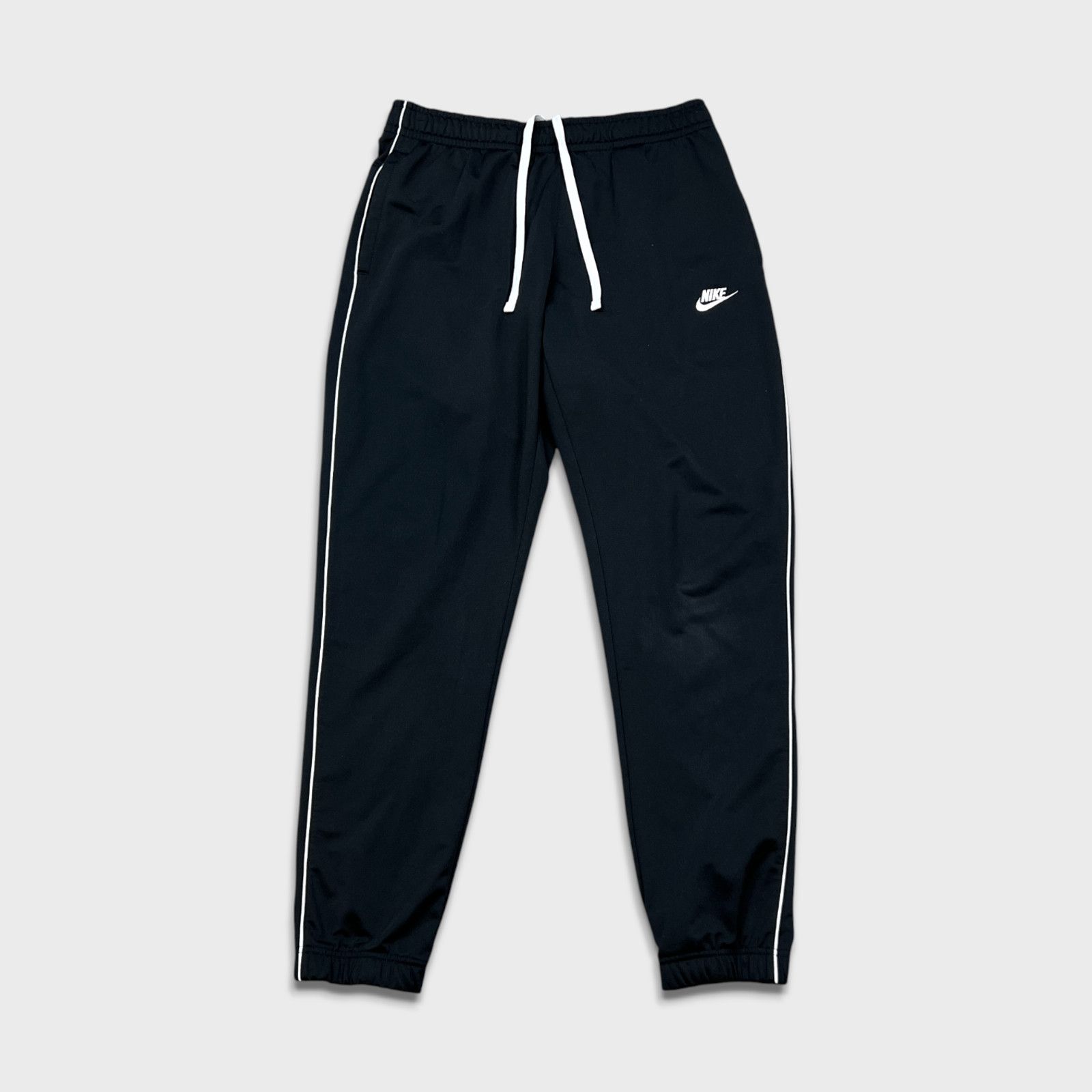 Nike × Vintage Nike Sportswear Track Pants Swoosh Taper Leg Athletic Jogger Size US 32 / EU 48 - 1 Thumbnail