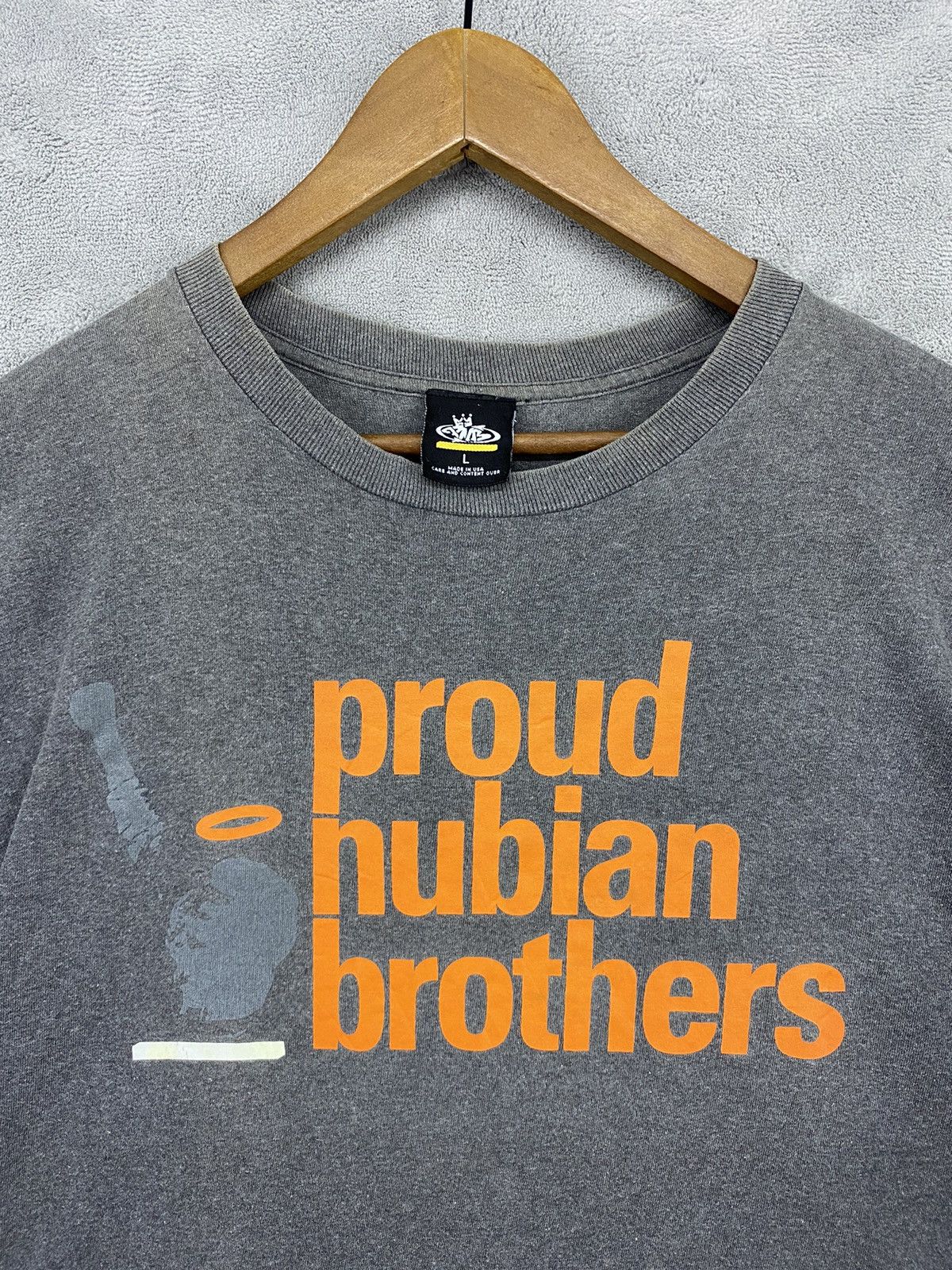 NBA VINTAGE Y2K PNB PROUND NUBIAN BROTHERS T-SHIRT Size US L / EU 52-54 / 3 - 3 Thumbnail