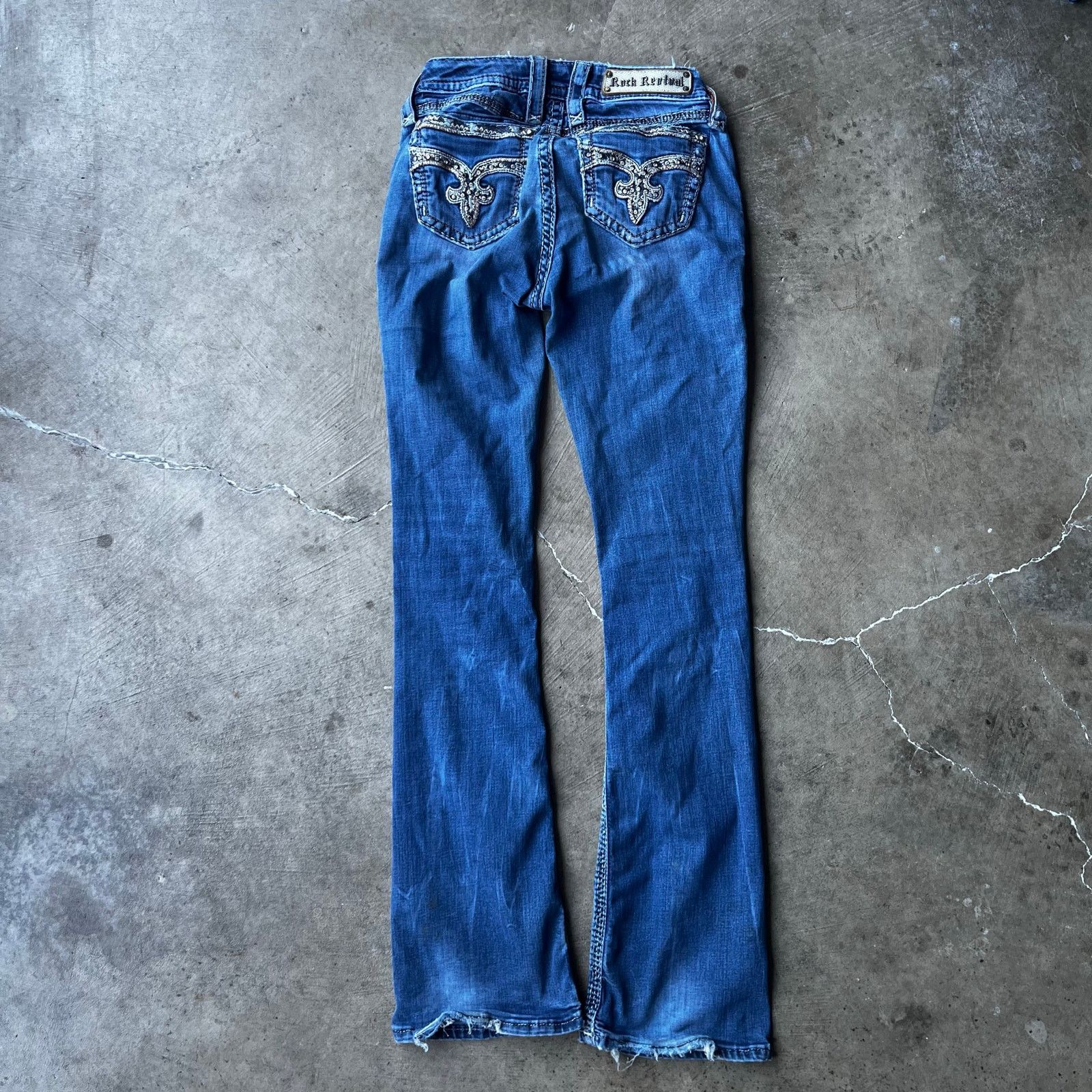 John Galliano × Vintage NEW Galliano Y2K 00s Flared Jeans