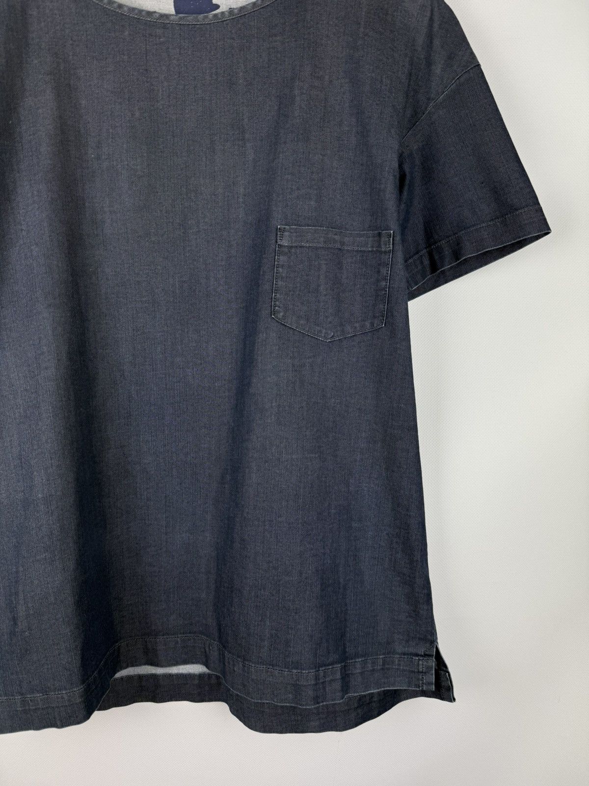 Japanese Brand × Takeo Kikuchi 525 Denim By Takeo Kikuchi Men’s Short Sleeve T Shirt Japan Size US M / EU 48-50 / 2 - 6 Thumbnail