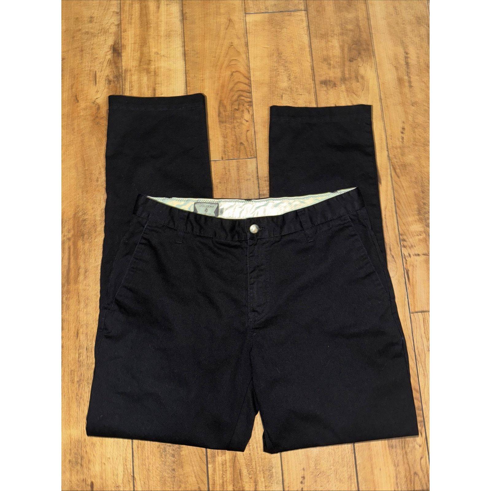 Volcom Volcom Chino Pants 34x32 Black Size US 34 / EU 50 - 3 Thumbnail