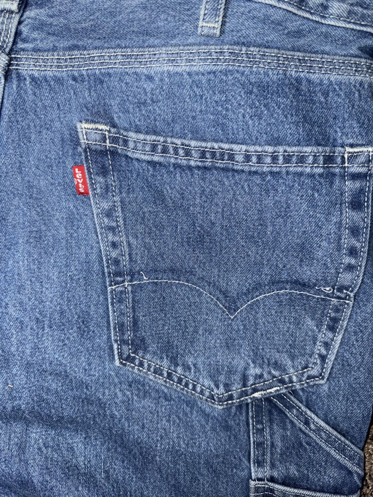 Levi's Levi’s Carpenter Jeans W34 L32 Vintage Style Workwear Denim Size US 34 / EU 50 - 5 Thumbnail