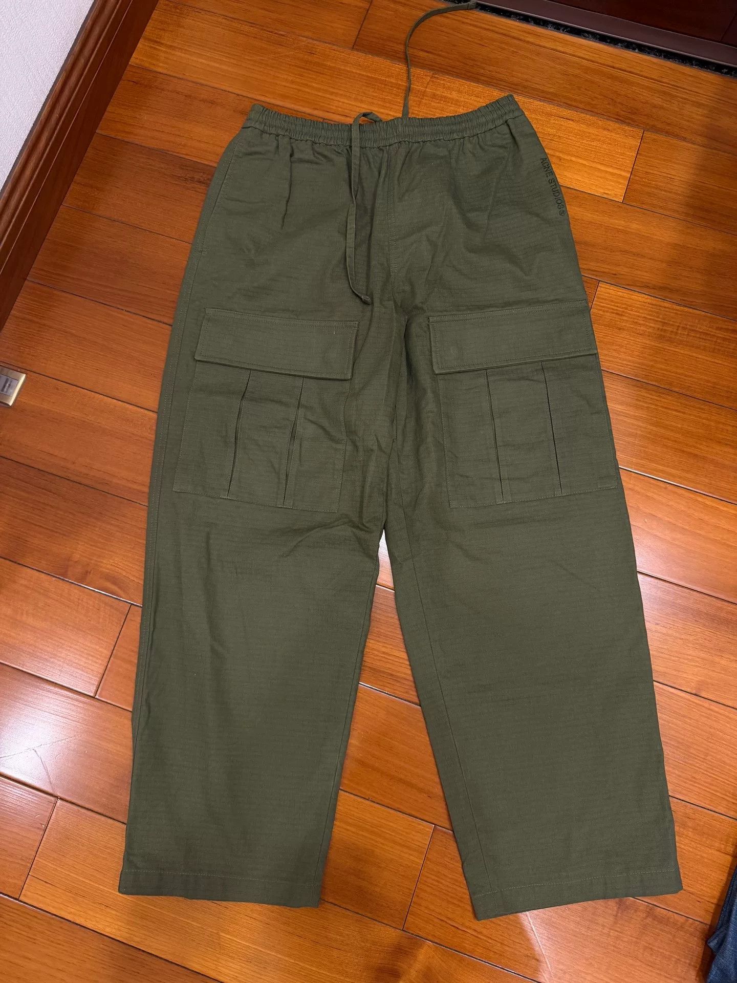 Acne Studios Acne Studio Green Cargo Pants Size US 30 / EU 46 - 1 Thumbnail