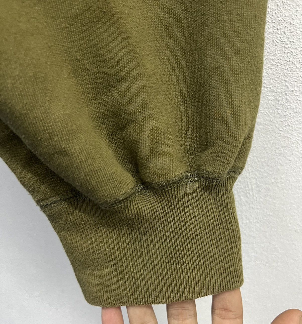 Supreme Supreme Olive Green Arched Logo Hoodie Made Portugal Size XL Size US XL / EU 56 / 4 - 6 Thumbnail