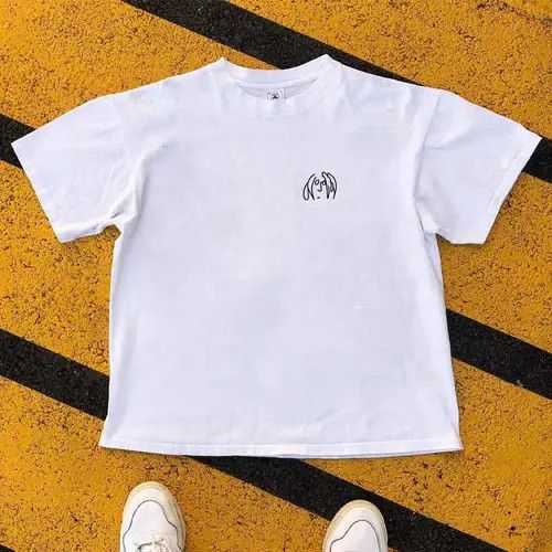 Japanese Brand × Vintage White casual loose retro piano print t-shirt Size US M / EU 48-50 / 2 - 4 Thumbnail