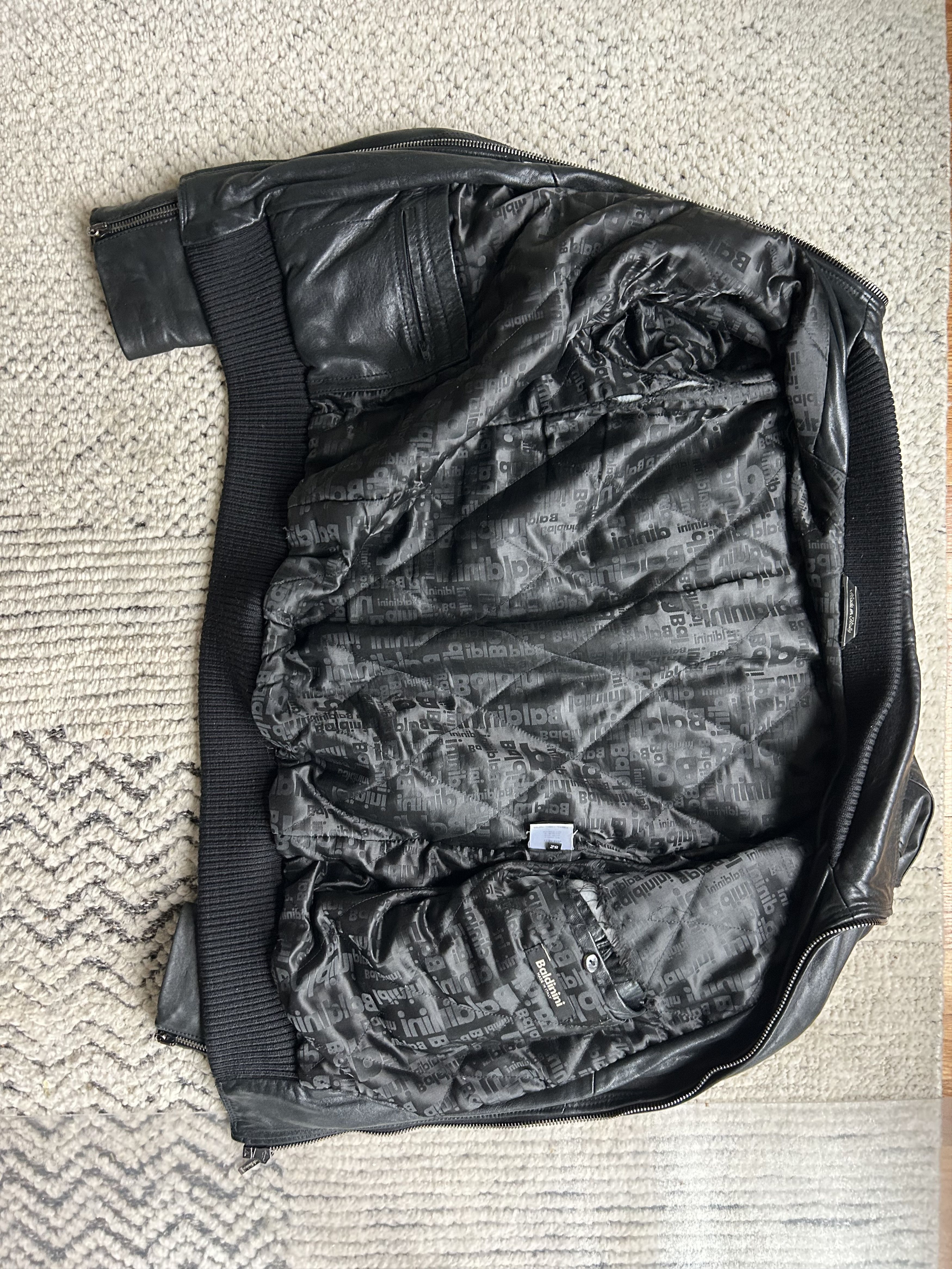 Baldinini Neovintage Pilot Calf Leather Jacket Baldinini Size US L / EU 52-54 / 3 - 5 Thumbnail