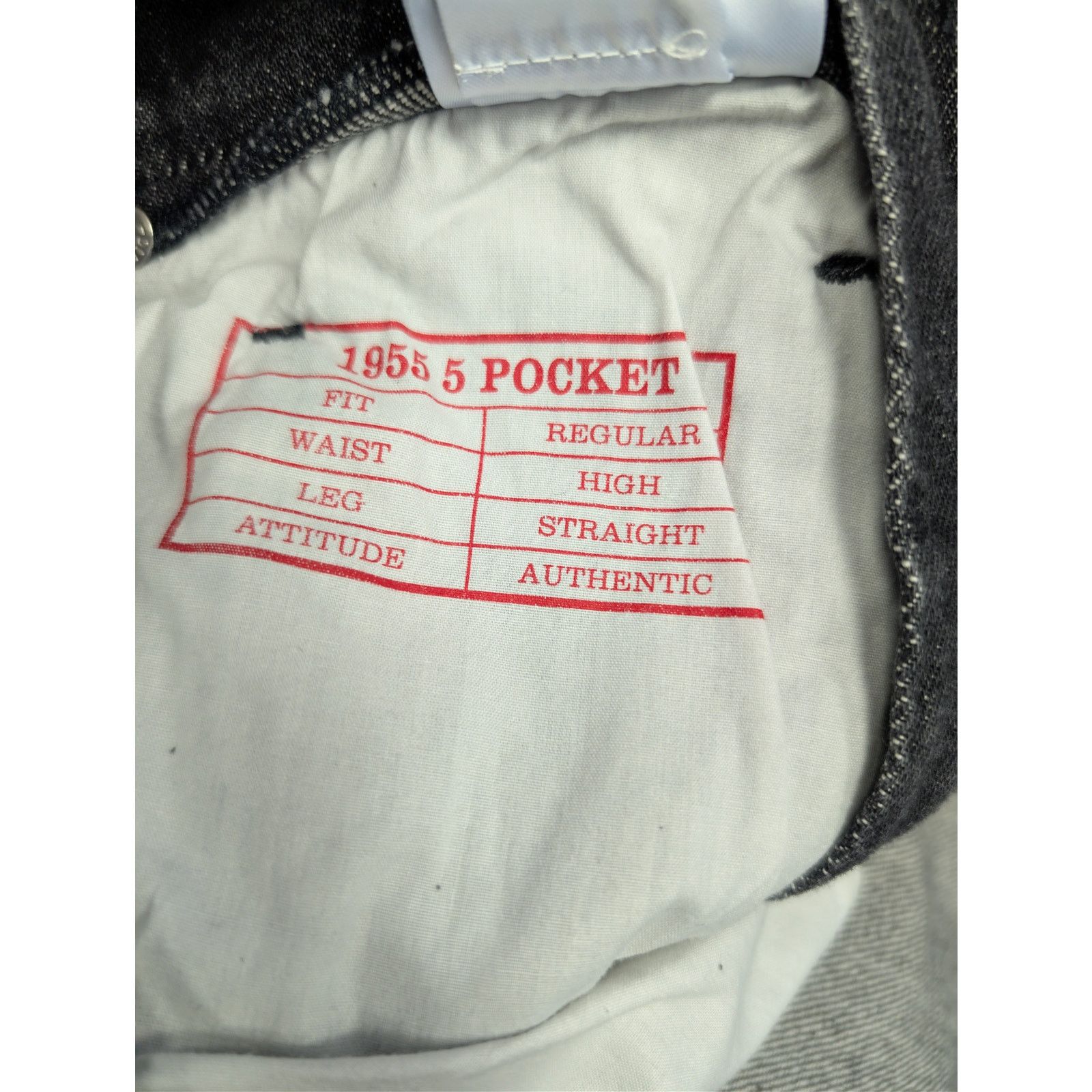 Diesel o1rshd1 D-Viker regular straight-leg jeans black / dark grey Size US 32 / EU 48 - 22 Thumbnail